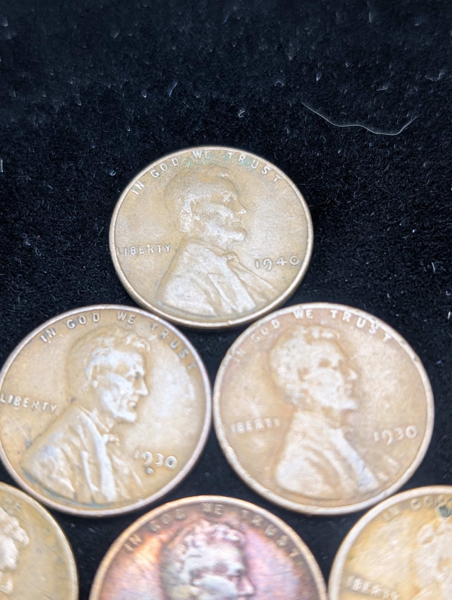 (10) Assorted Lincoln Wheat Cents