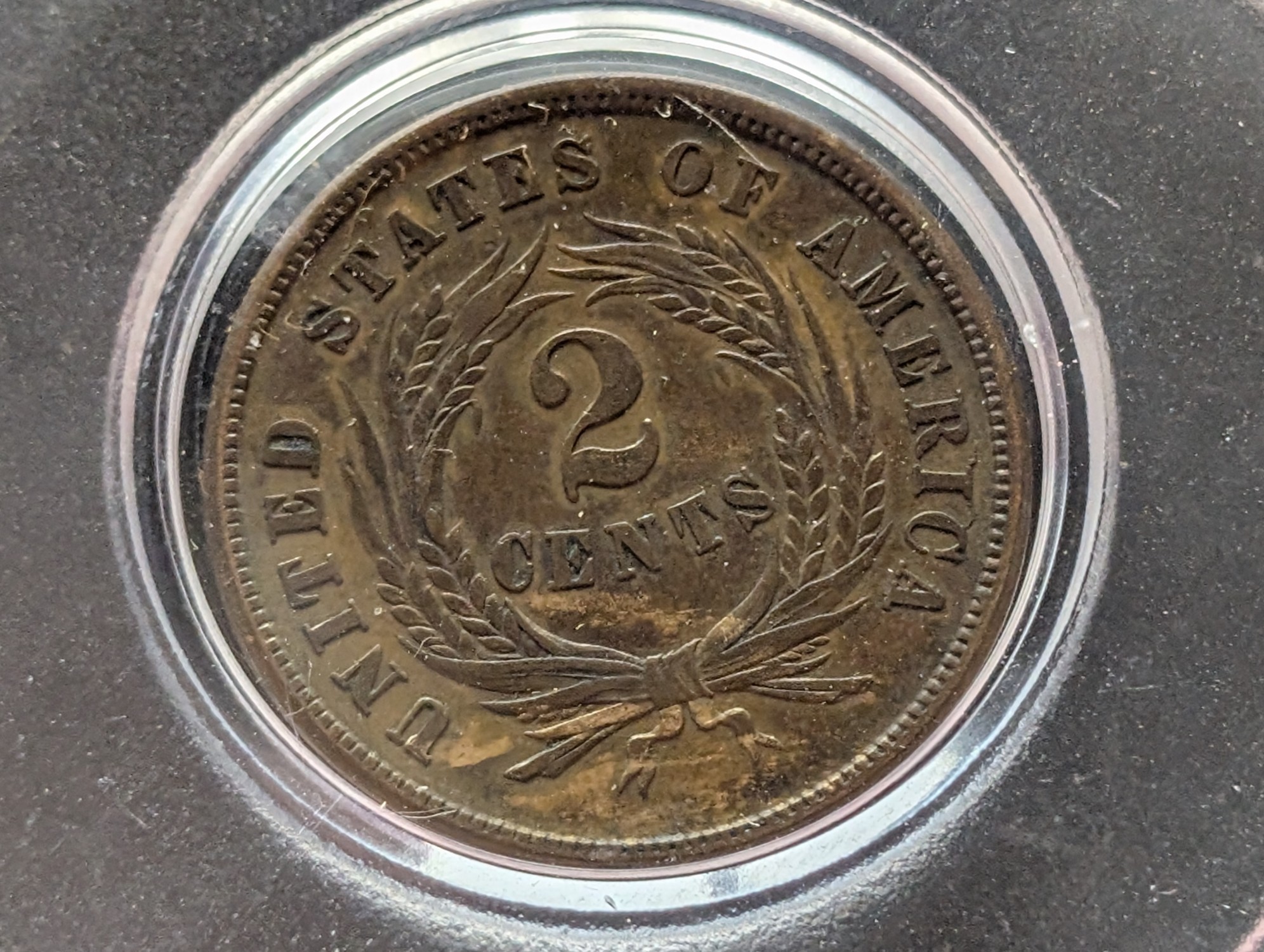 1865 Two Cent Piece