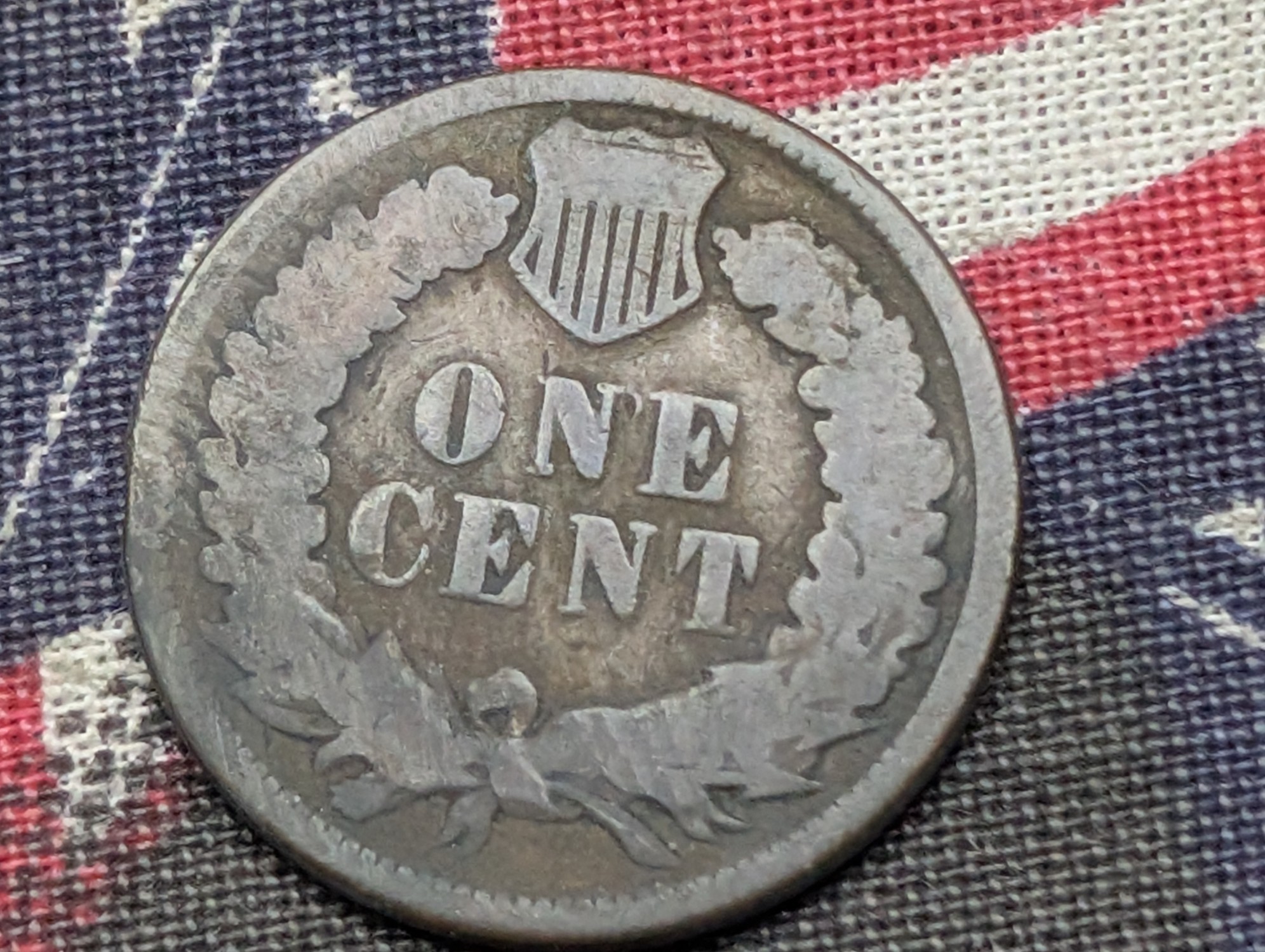 1892 Indian Head Cent - GOOD