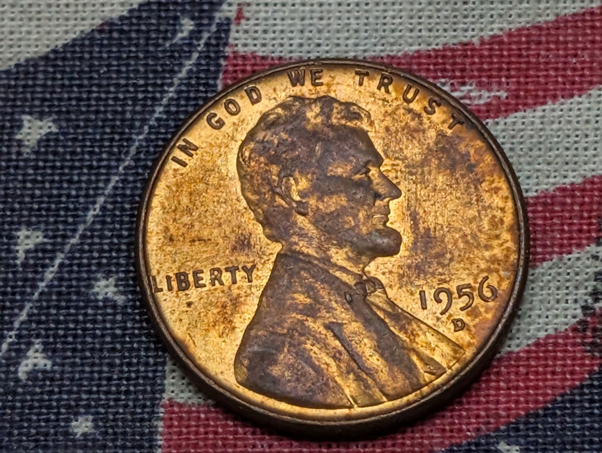 1956-D Lincoln Wheat Cent