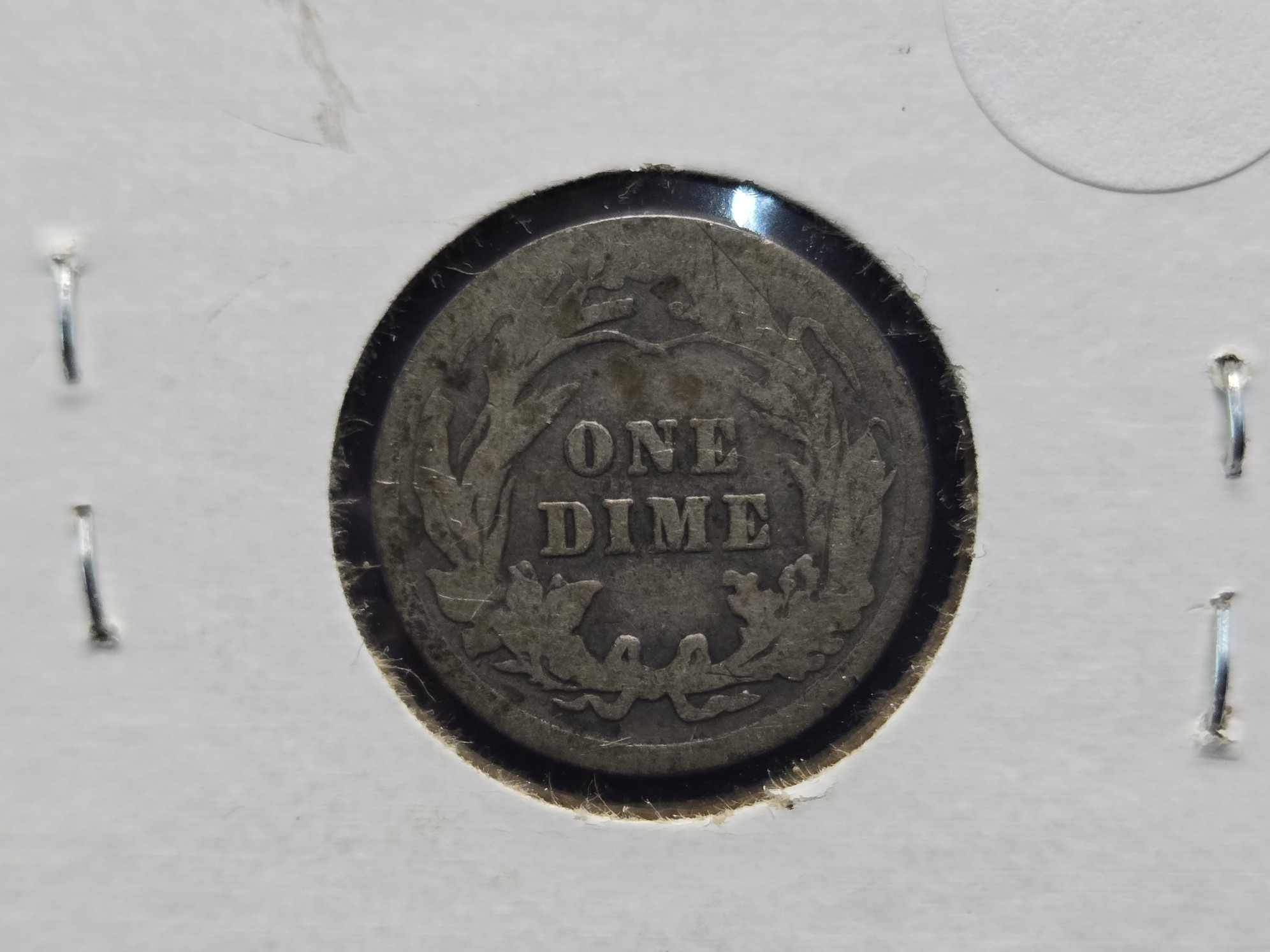 1911 Barber 90% Silver Dime