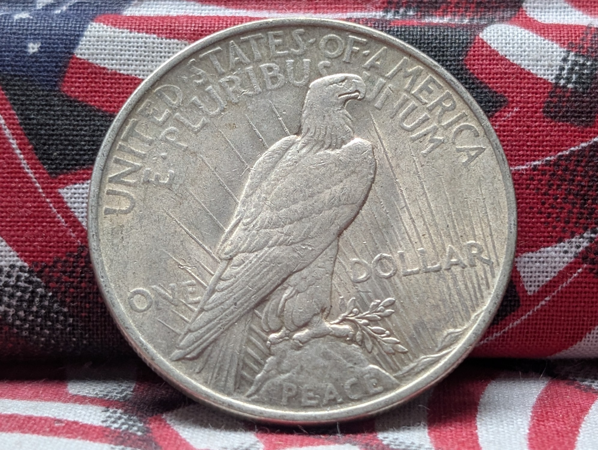 1922 Peace 90% Silver Dollar