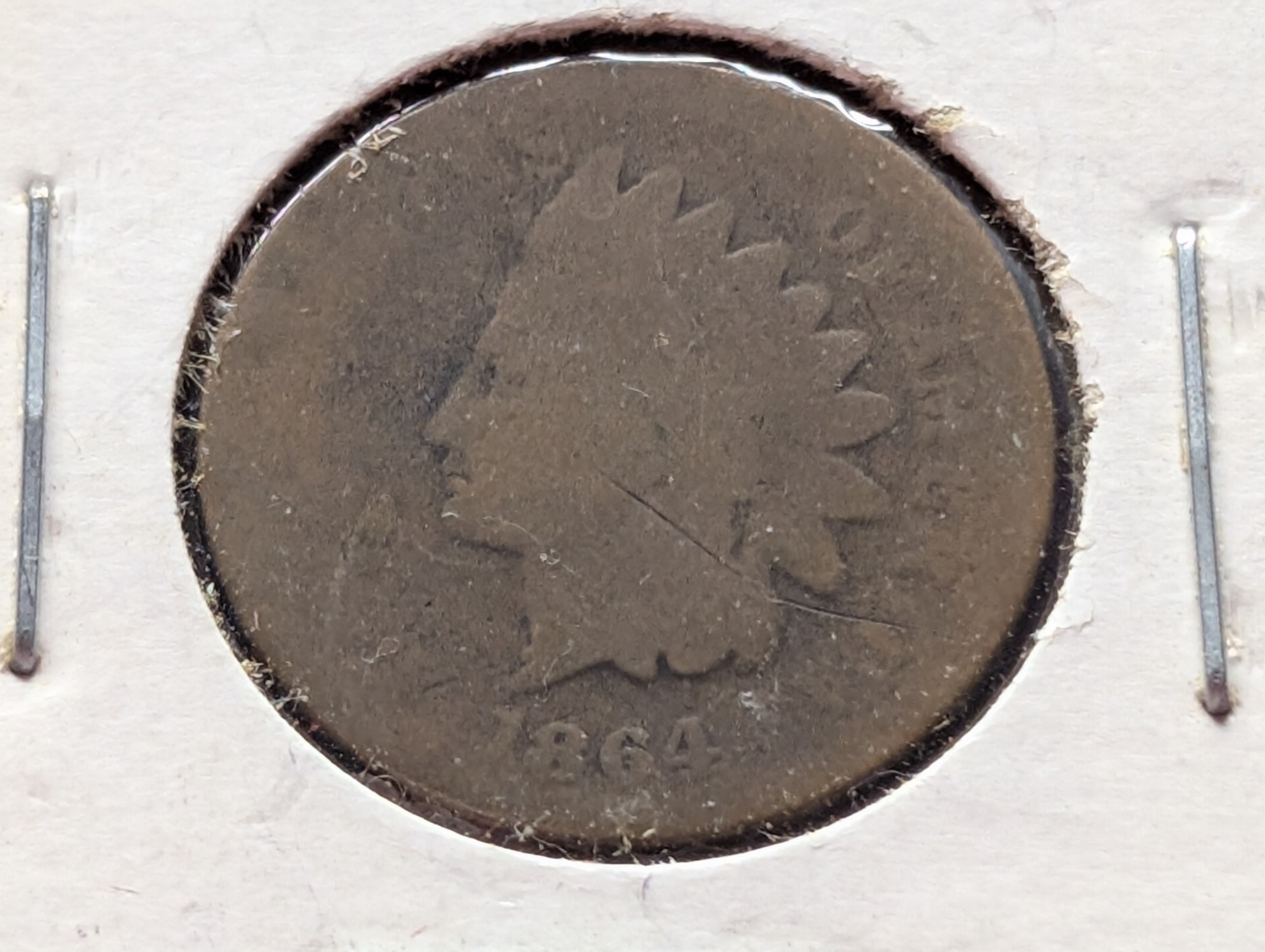 1864 Bronze Indian Head Cent