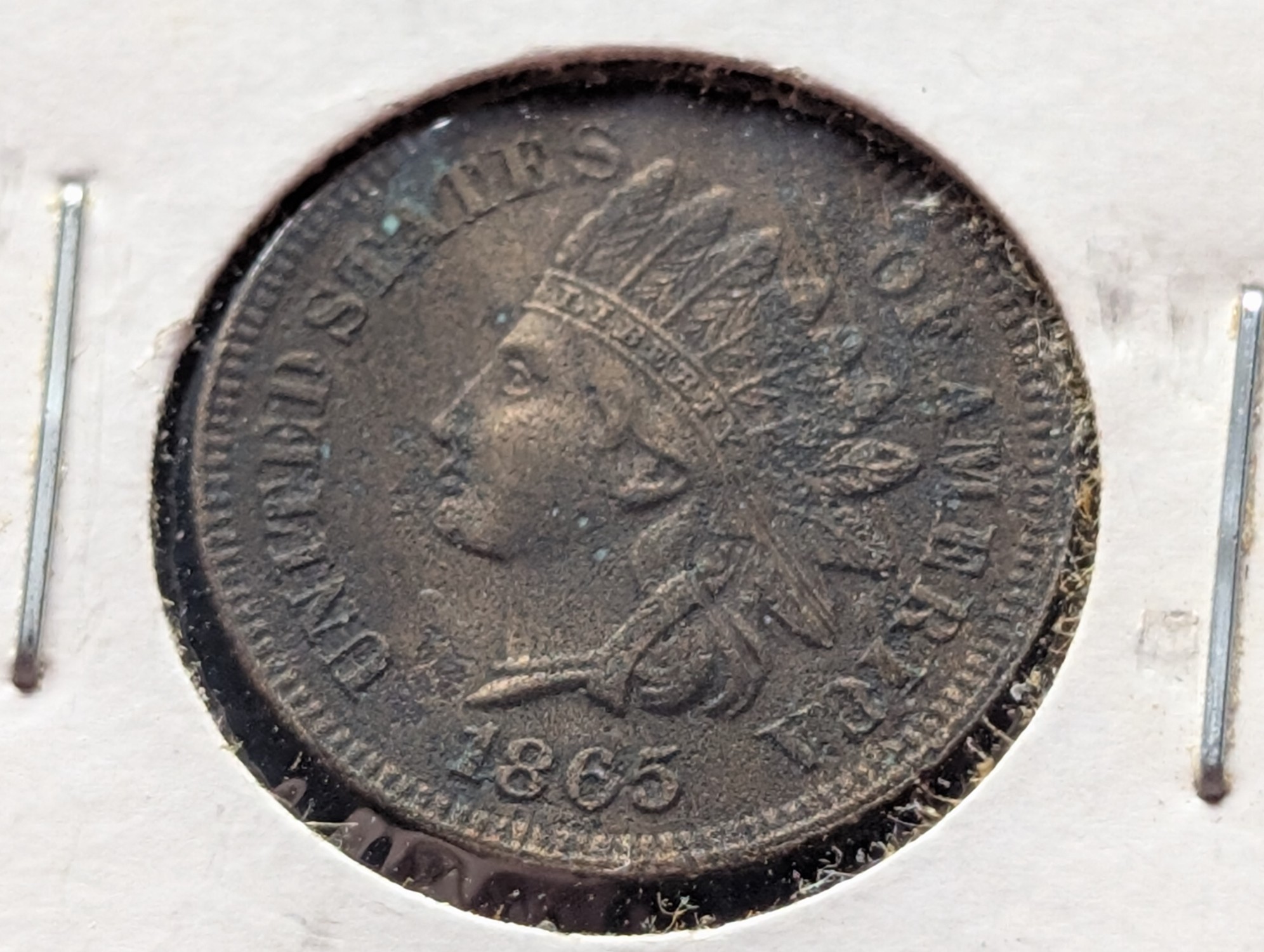1865 Indian Head Cent - Full Liberty