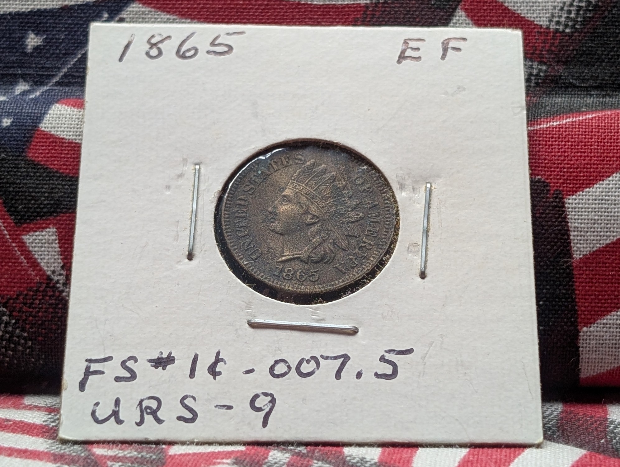 1865 Indian Head Cent - Full Liberty