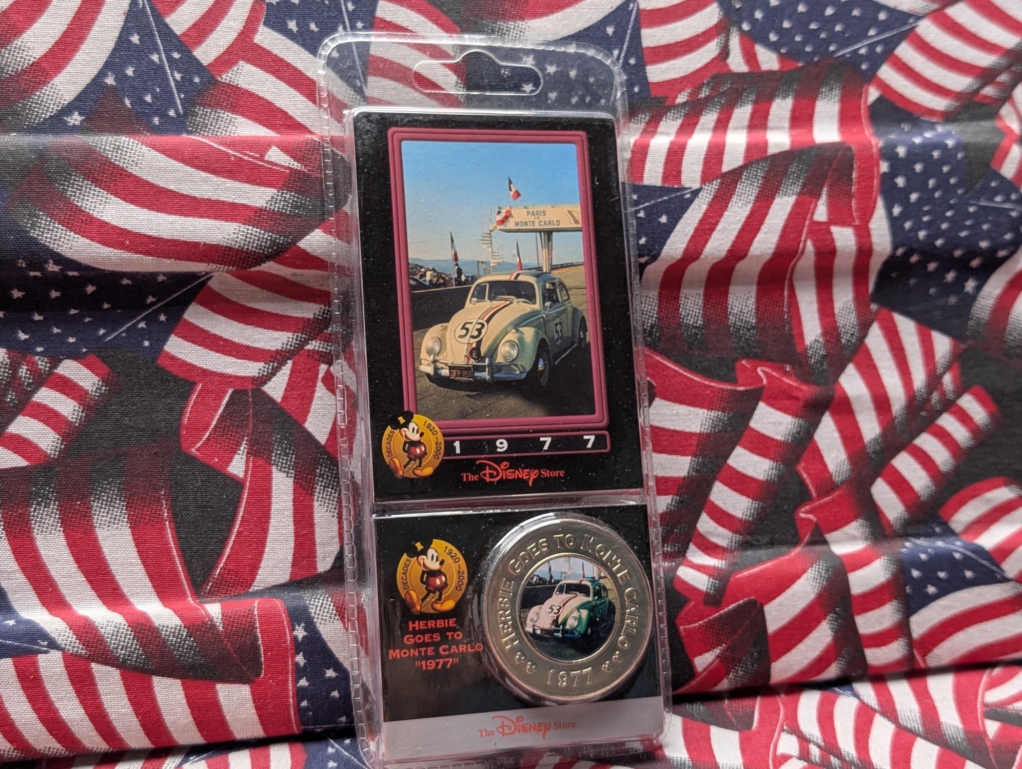 Disney's, HERBIE GOES TO MONTE CARLO, 1977-Harder to Find, Brand new in Plastic Case