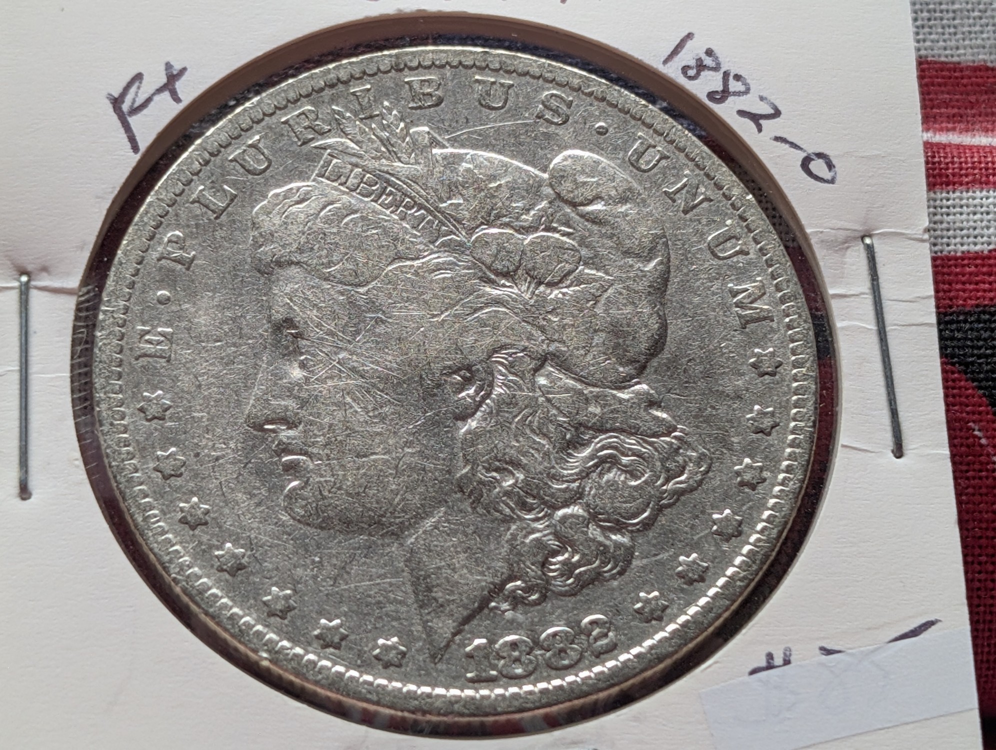 1882-O Morgan 90% Silver Dollar