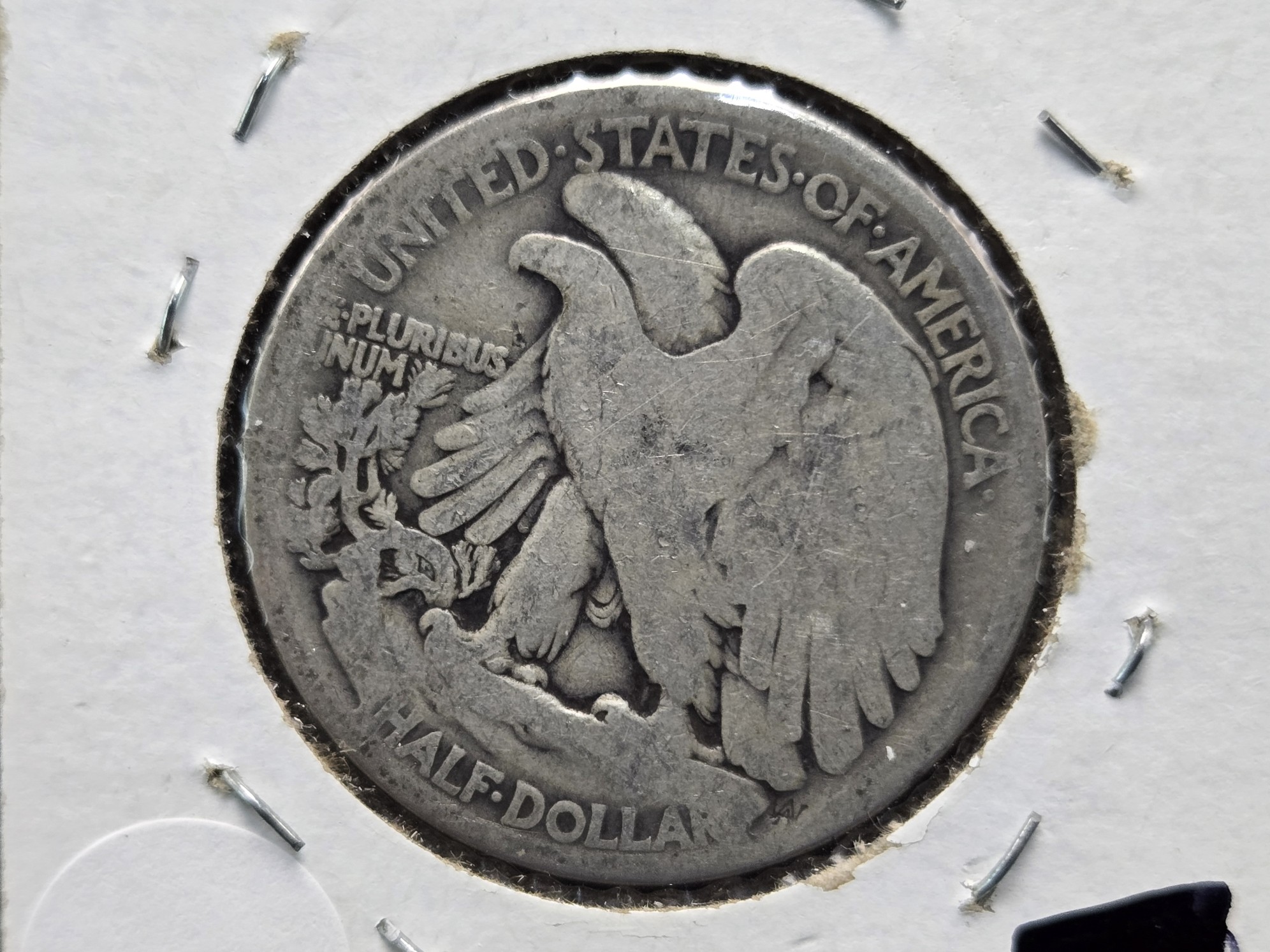 1917 Walking Liberty 90% Silver Half Dollar