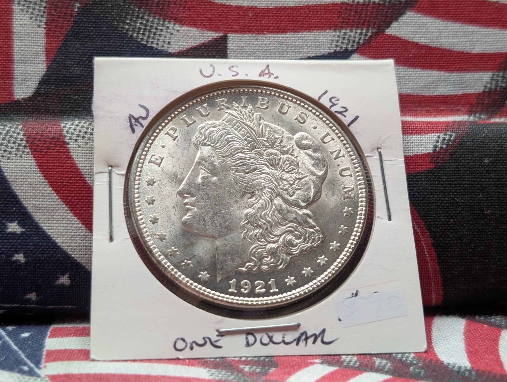 1921 Morgan 90% Silver Dollar