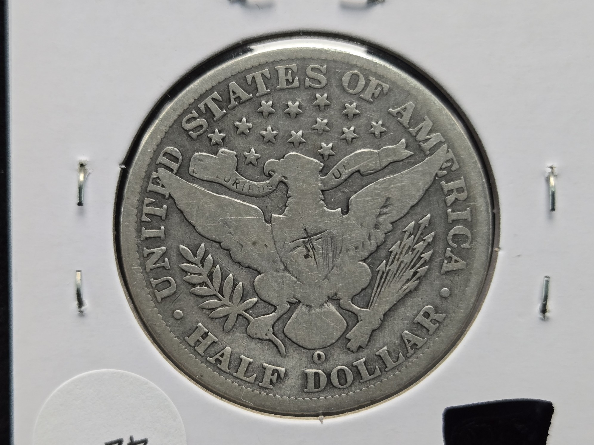 1906-O Barber 90% Silver Half Dollar