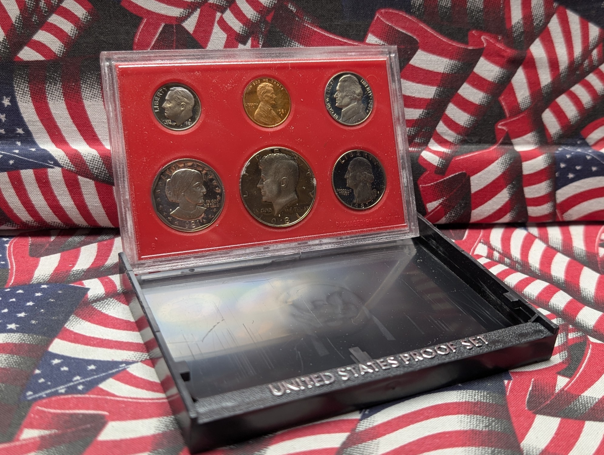 1981-S & 1982-S U.S. Mint Proof Sets In OGP
