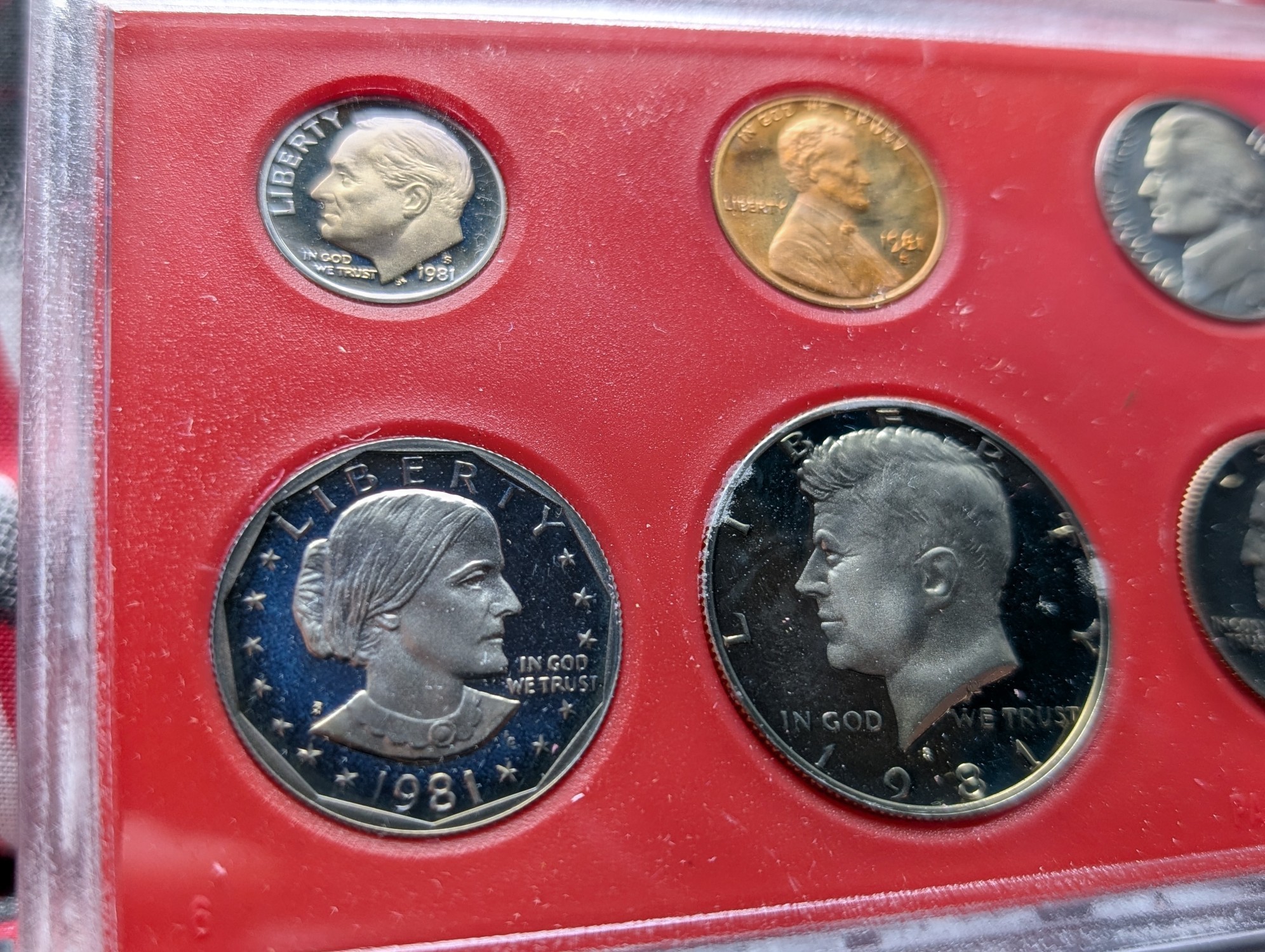 1981-S & 1982-S U.S. Mint Proof Sets In OGP