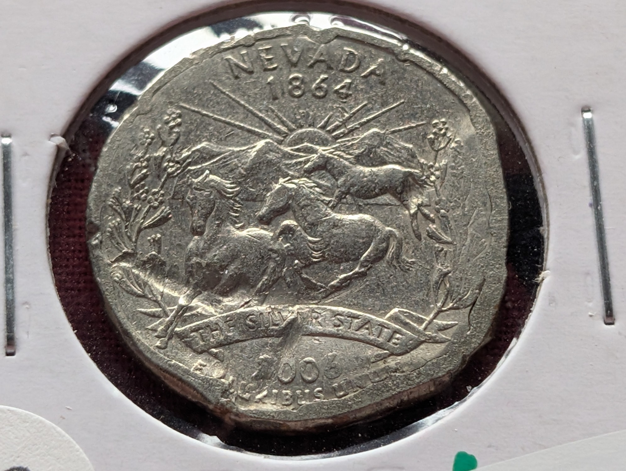 2006 ERROR Nevada State Quarter