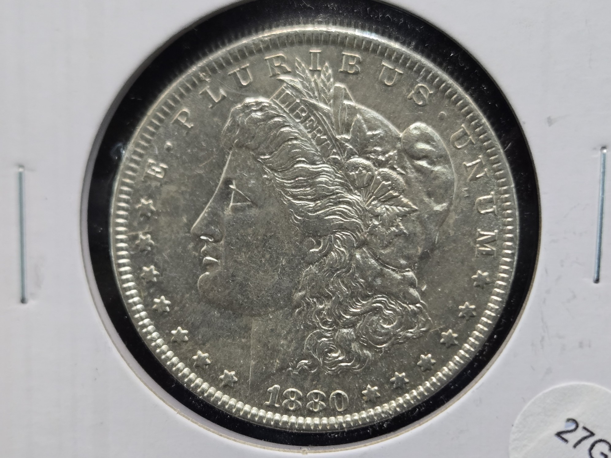 1880 Morgan 90% Silver Dollar