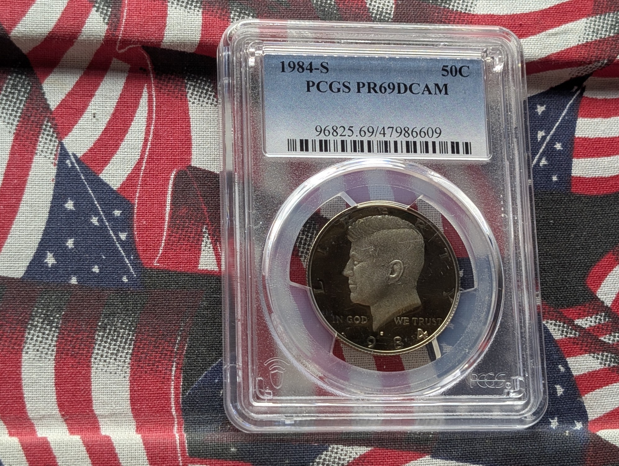 1984-S Kennedy Half Dollar PCGS PR69DCAM