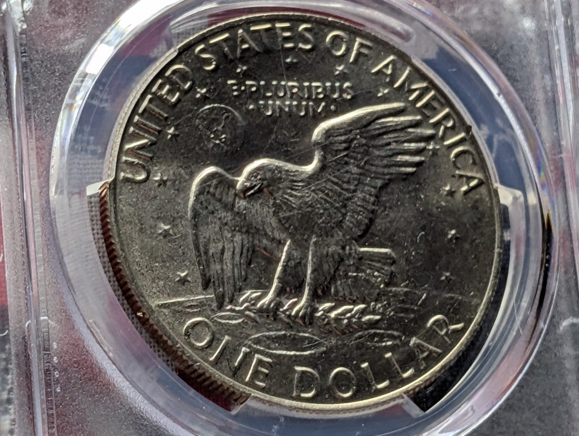 1977 Eisenhower Dollar PCGS MS65