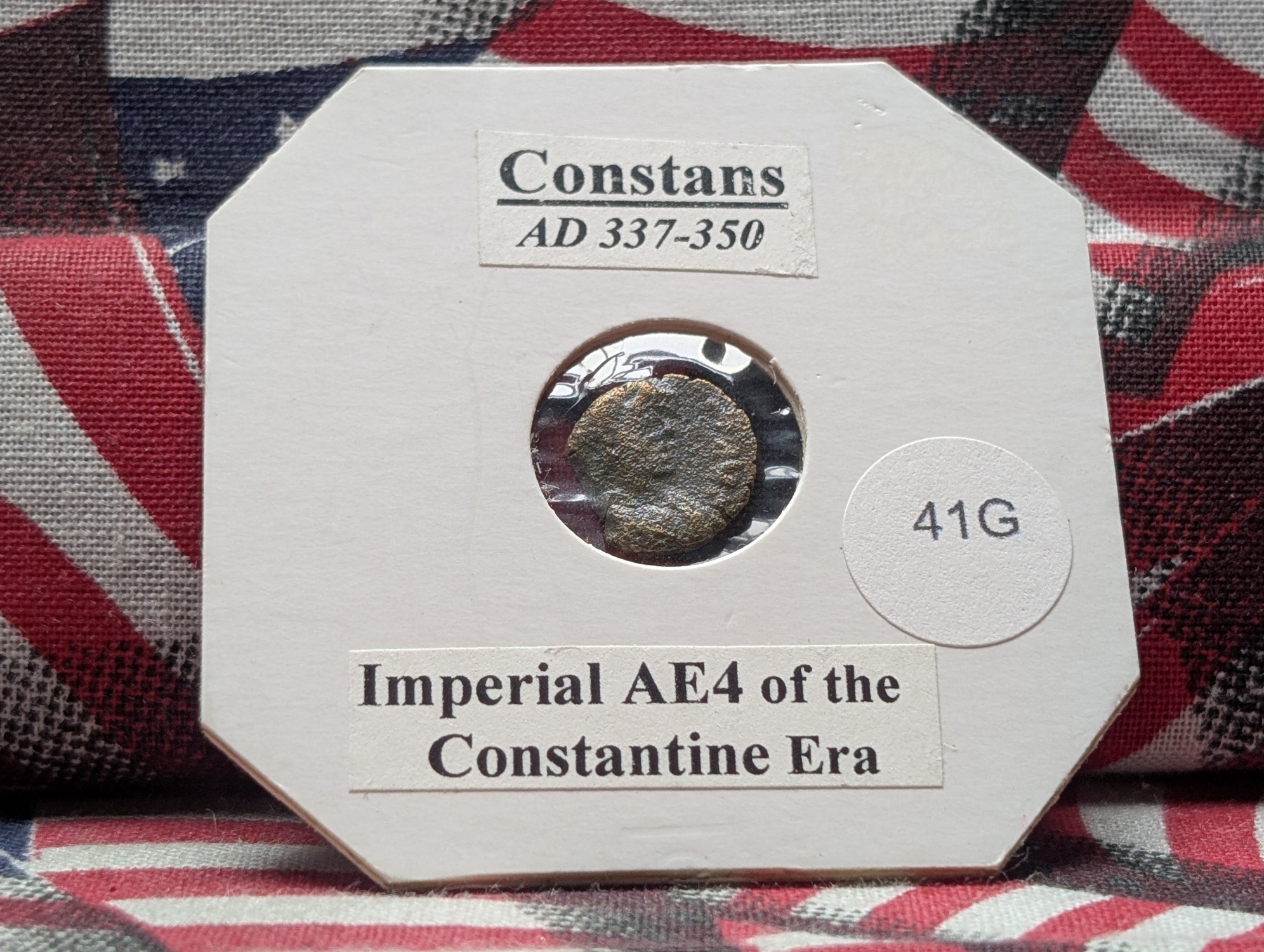 Constans 337-350 AD Ancient Coin