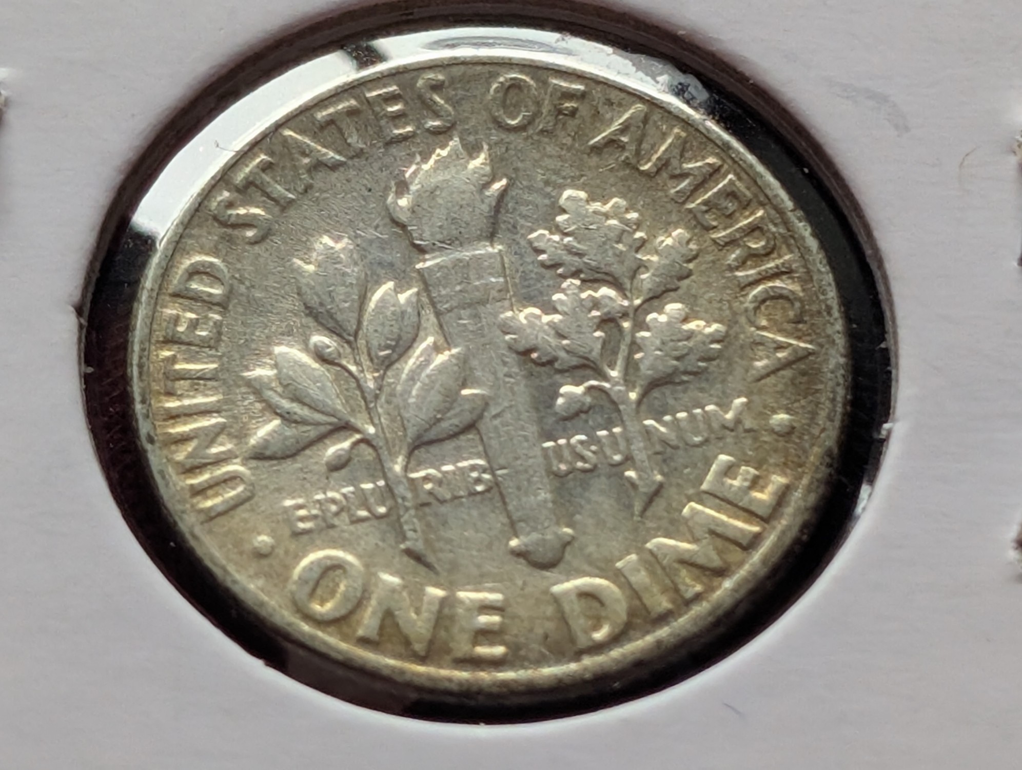 1957 Roosevelt 90% Silver Dime