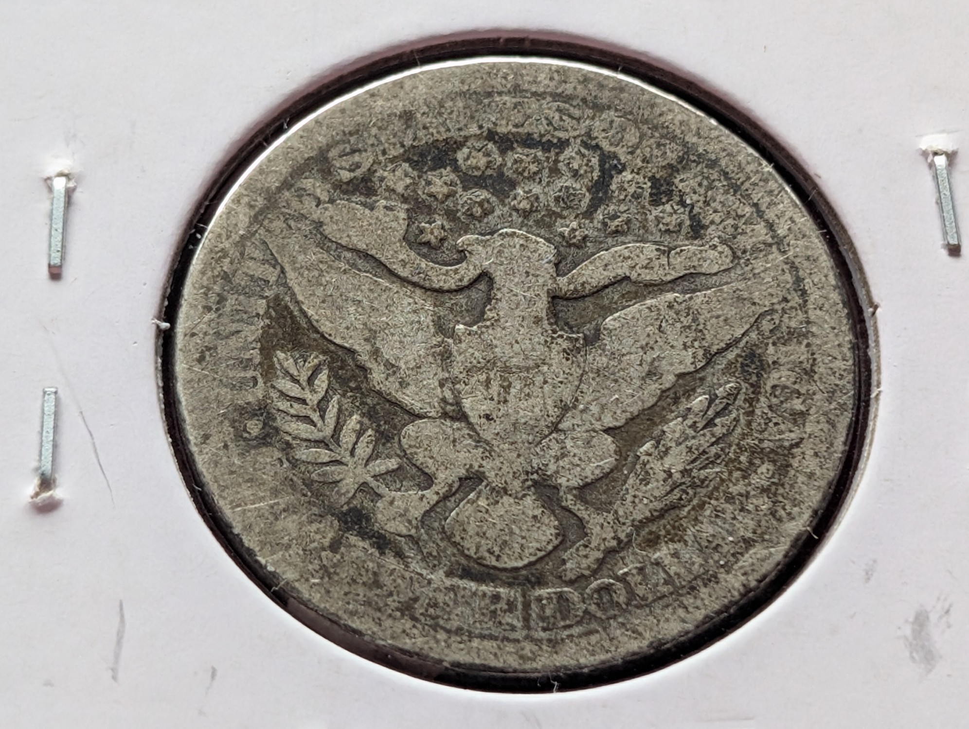 1899 Barber 90% Silver Quarter