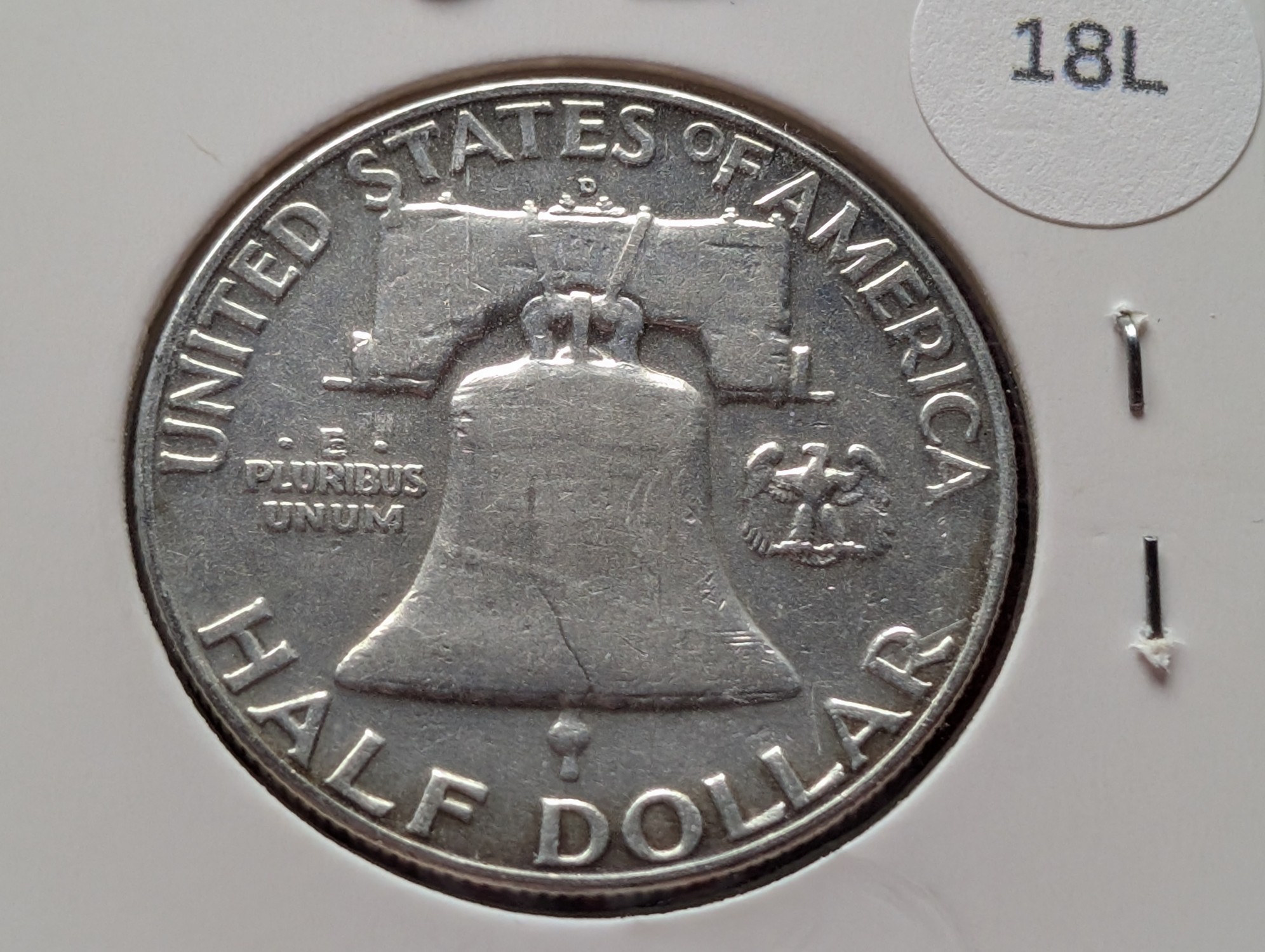 1950-D Franklin 90% Silver Half Dollar
