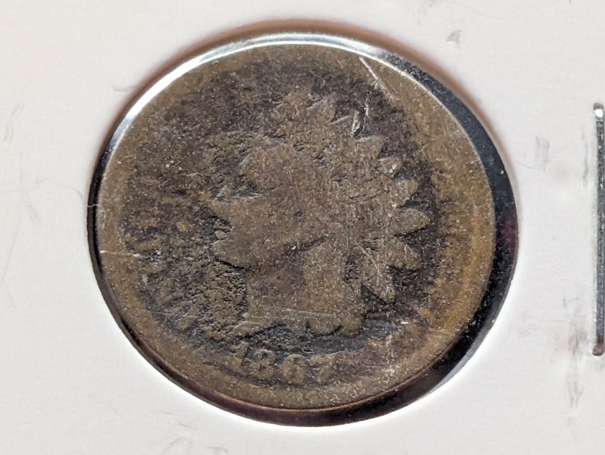 1867 Indian Head Cent