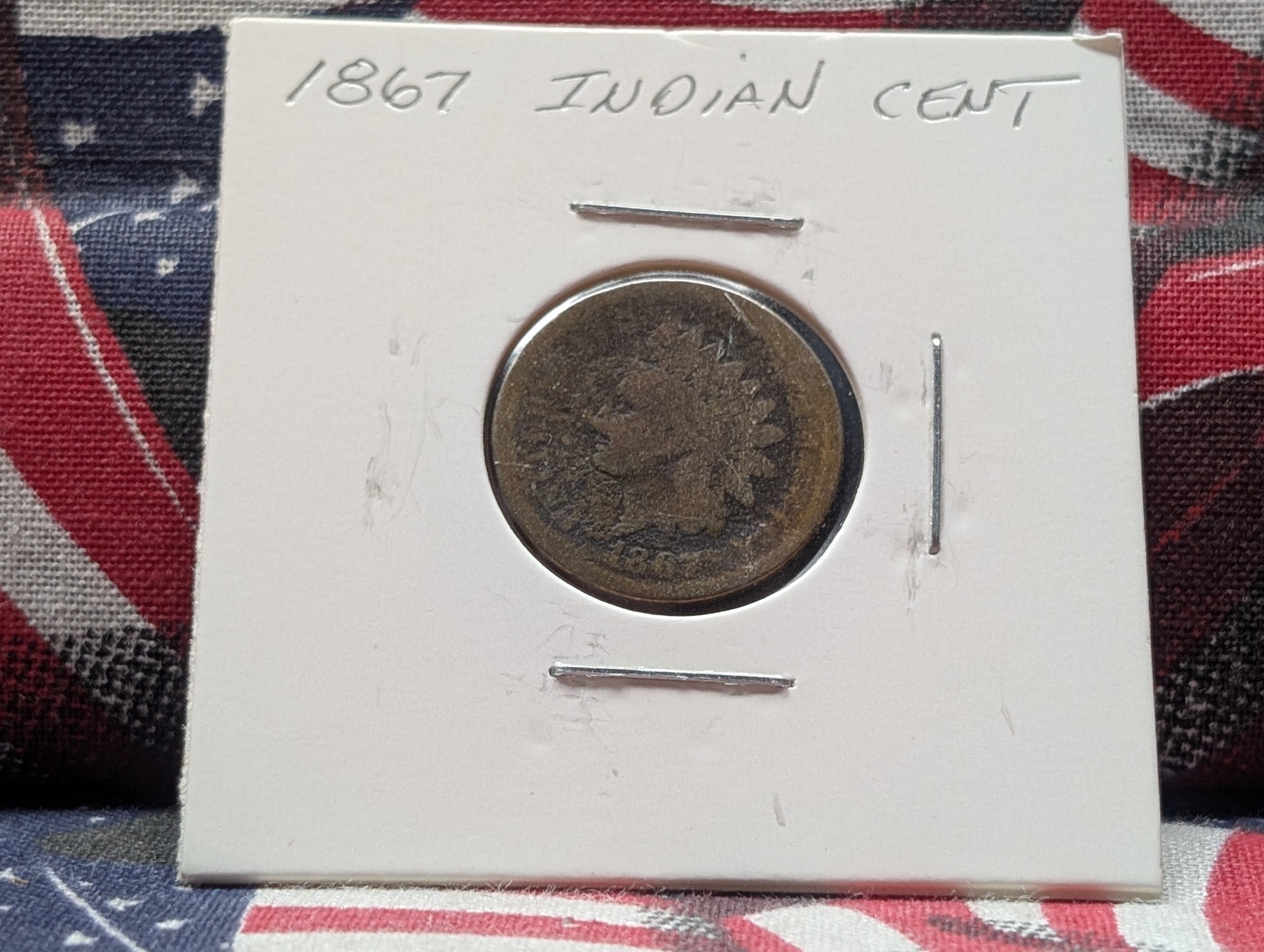 1867 Indian Head Cent
