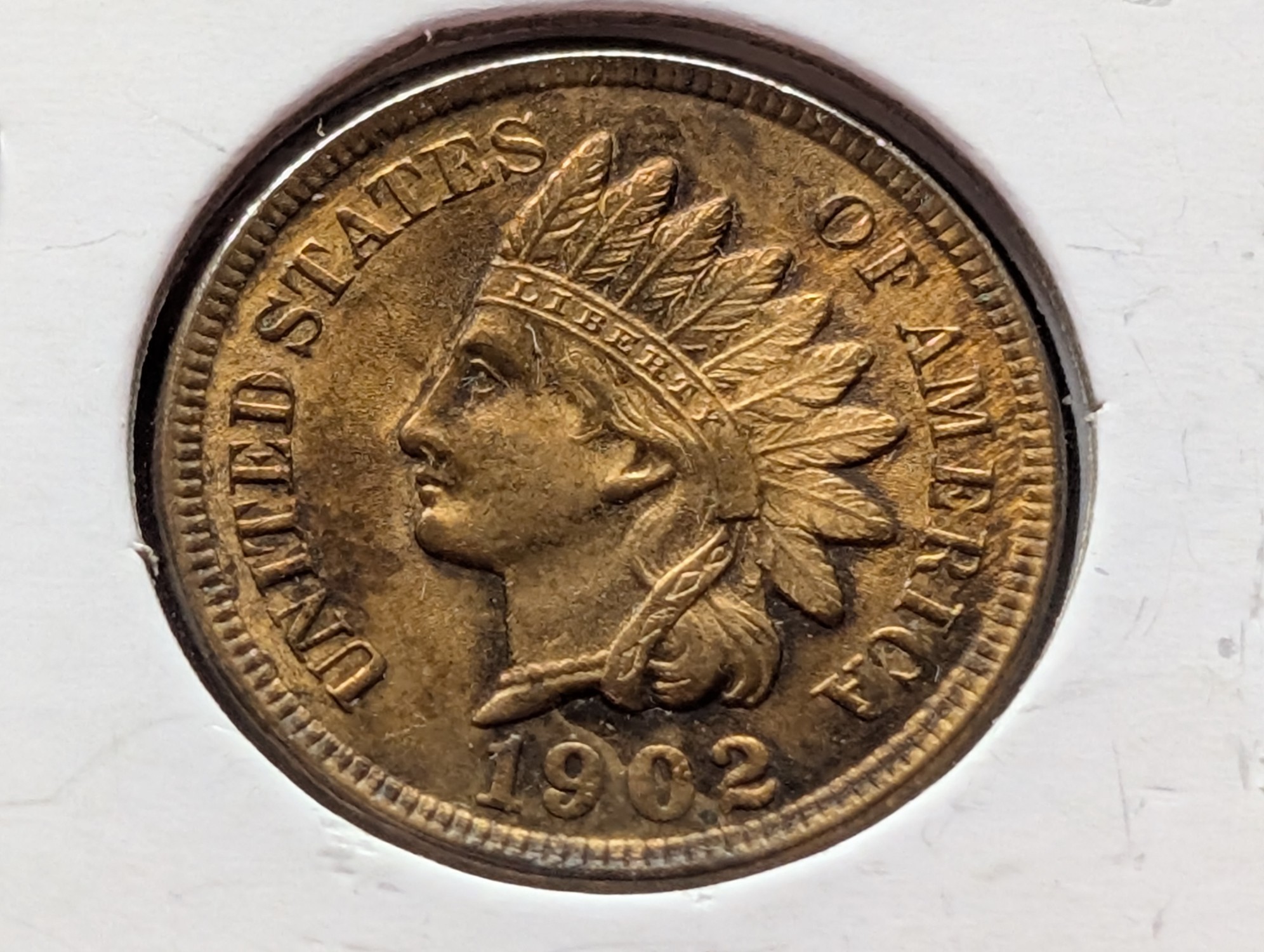 1902 Indian Head Cent - UNC.
