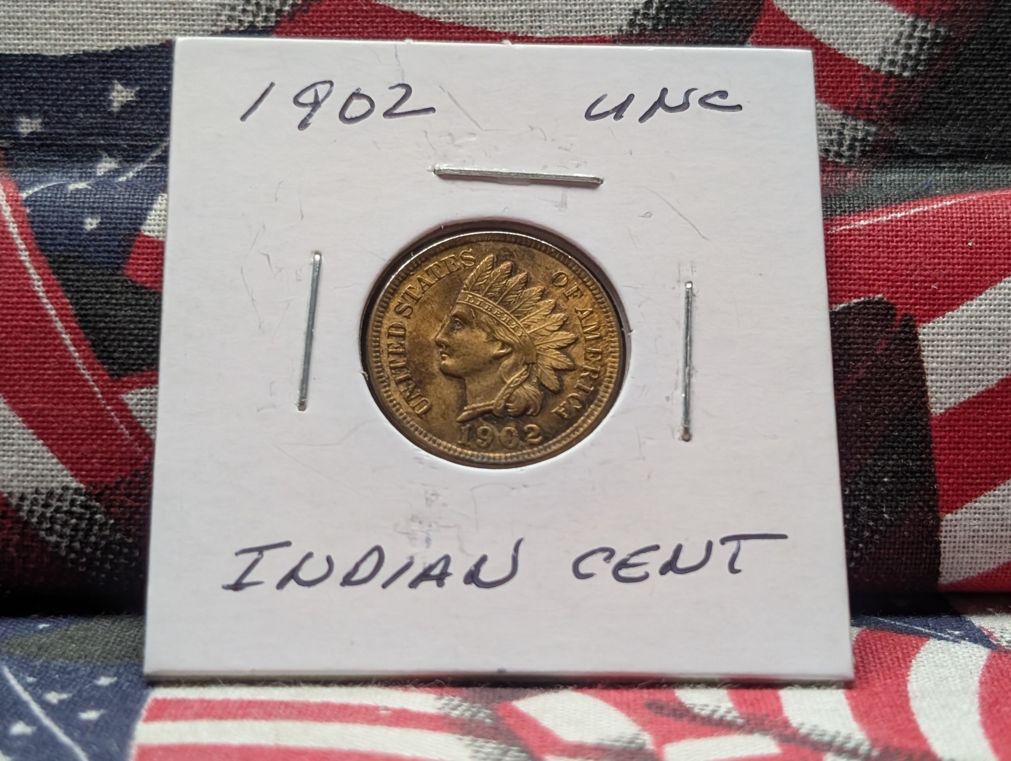 1902 Indian Head Cent - UNC.