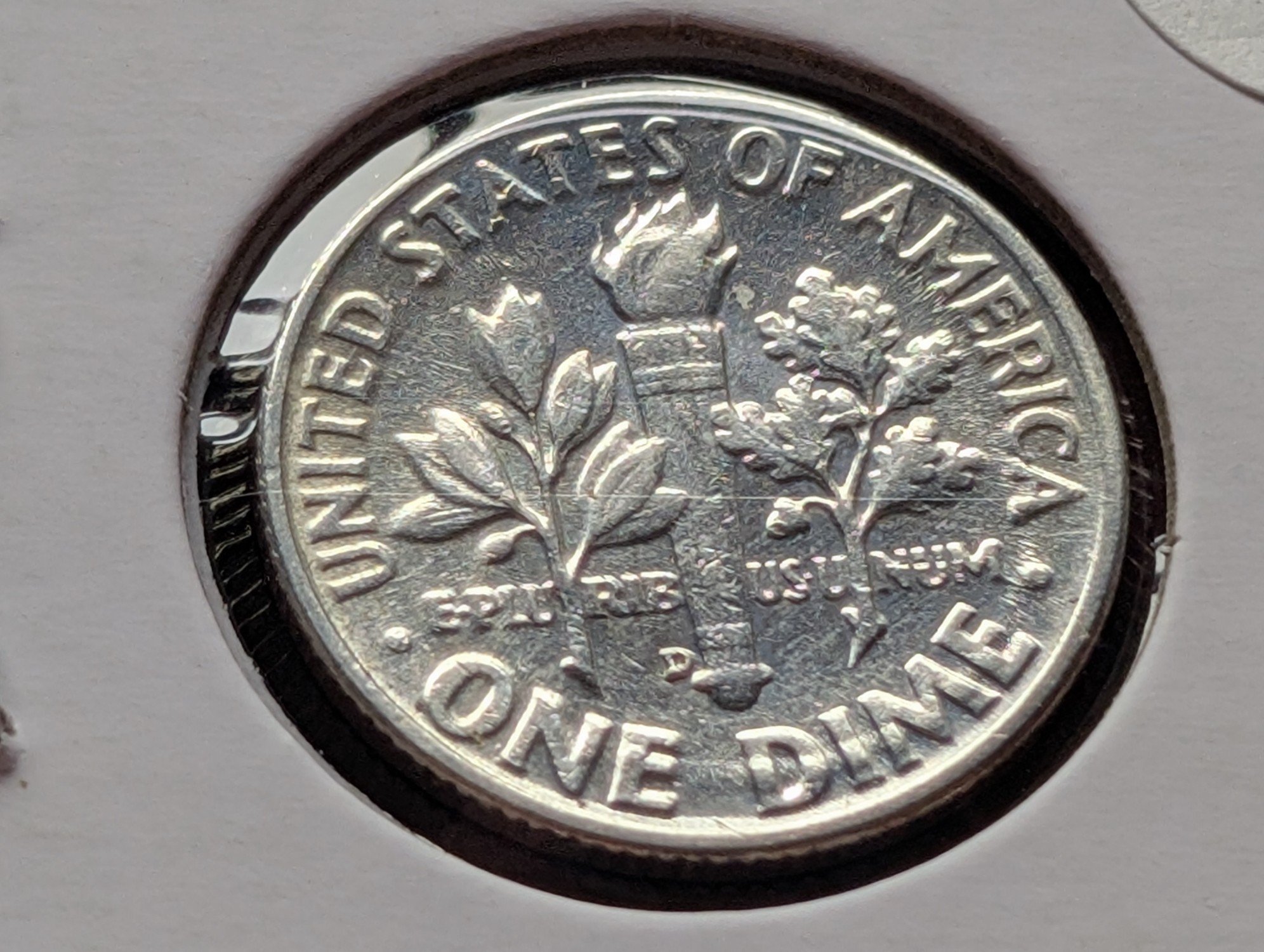 1957-D Roosevelt 90% Silver Dime