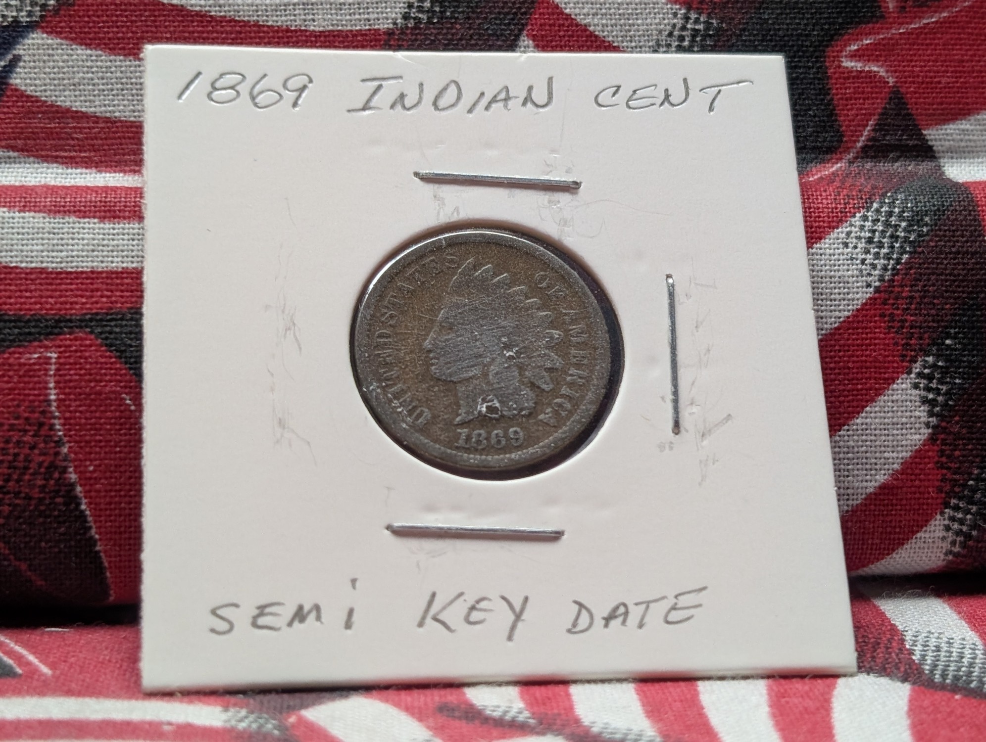 1869 Indian Head Cent