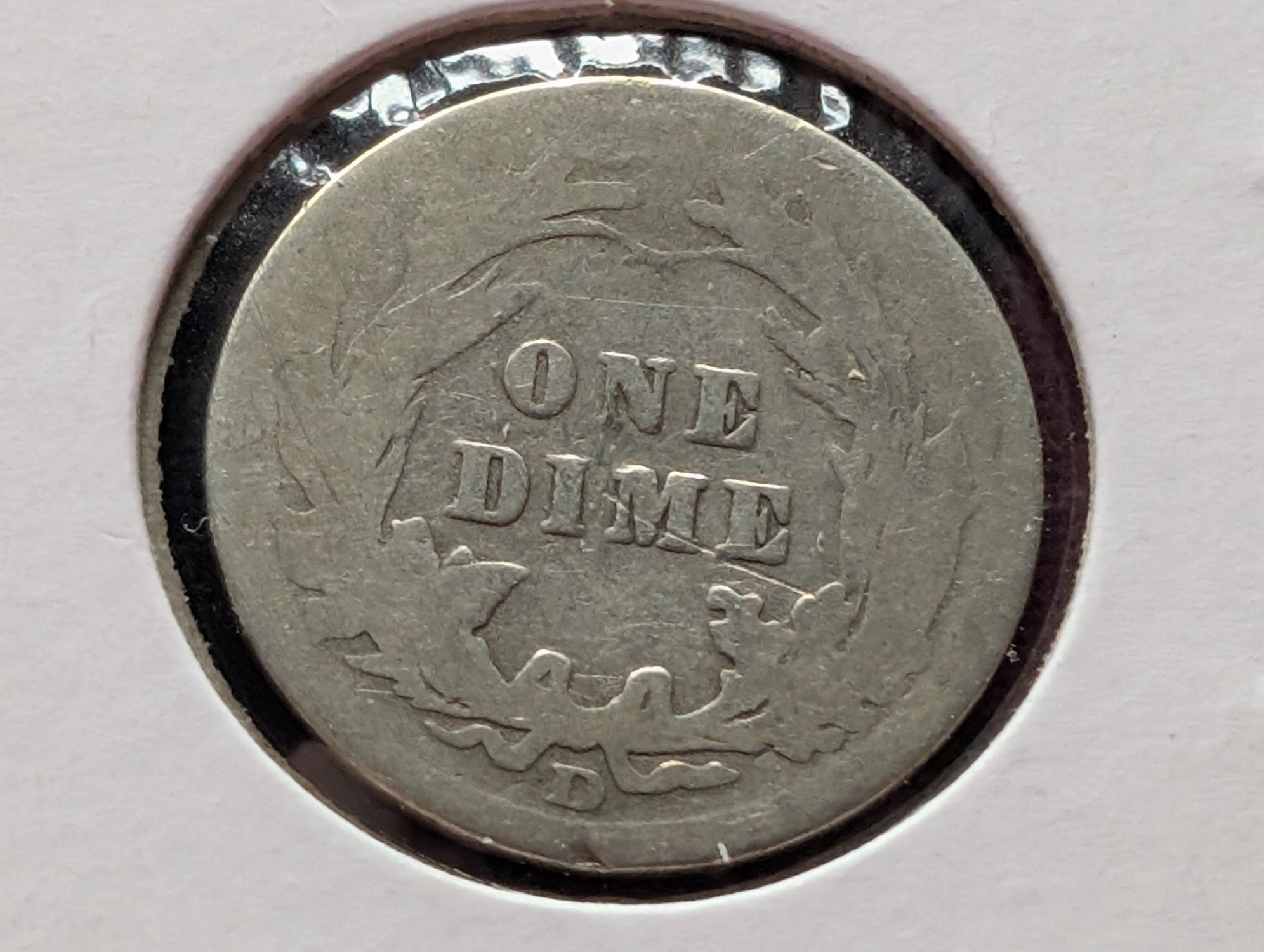 1908-D Barber 90% Silver Dime