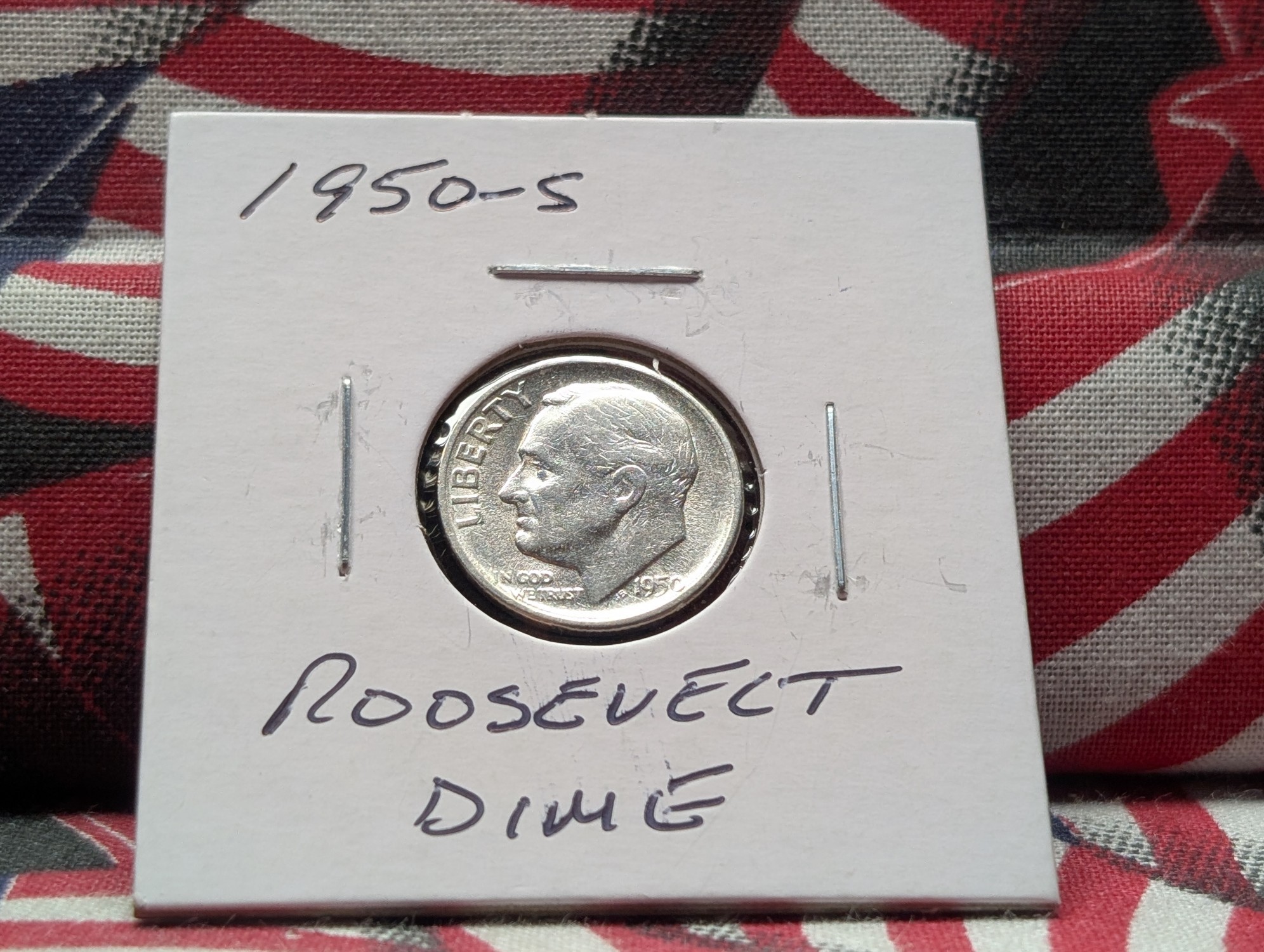 1950-S Roosevelt 90% Silver Dime