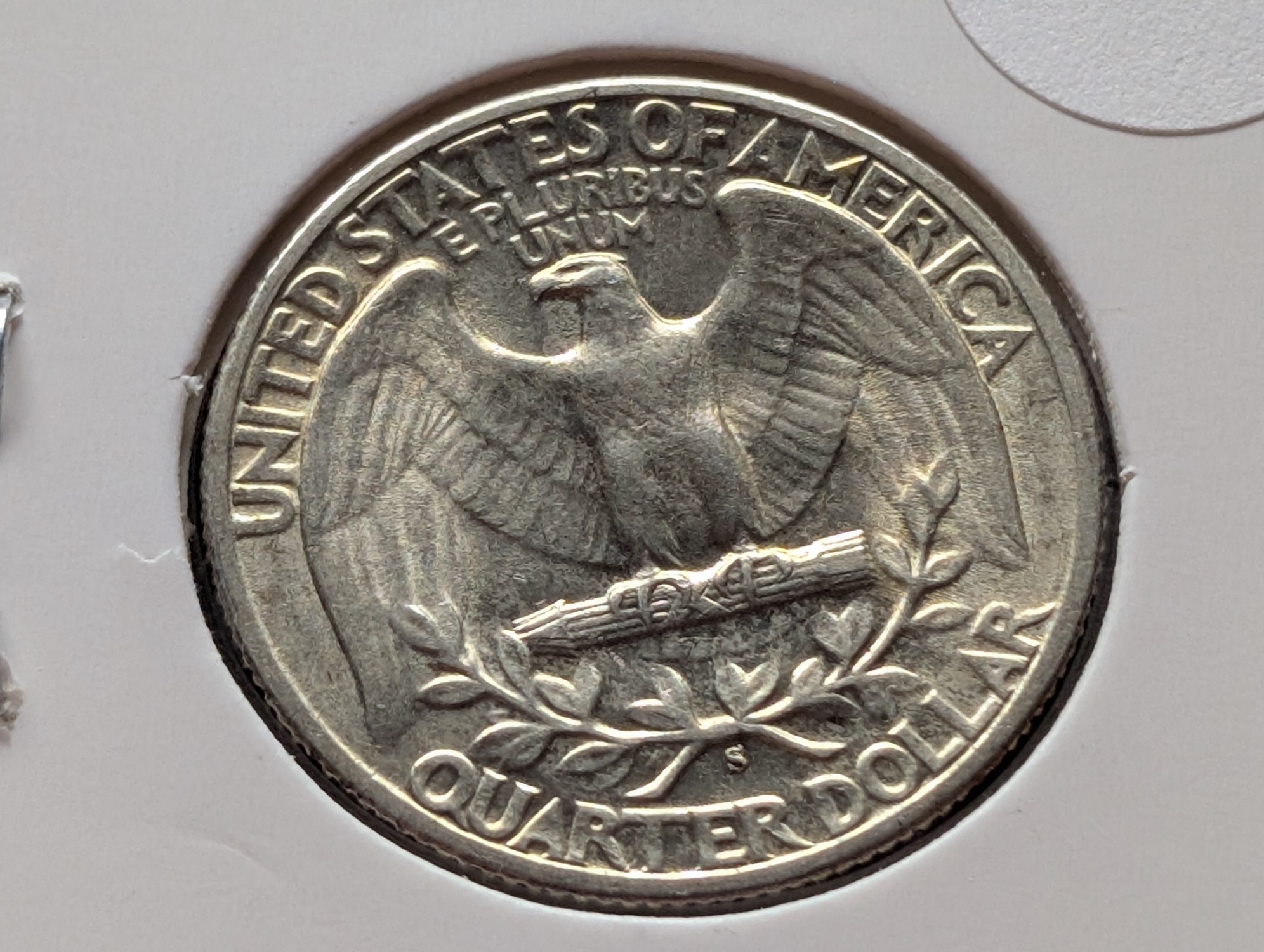 1943-S Washington 90% Silver Quarter