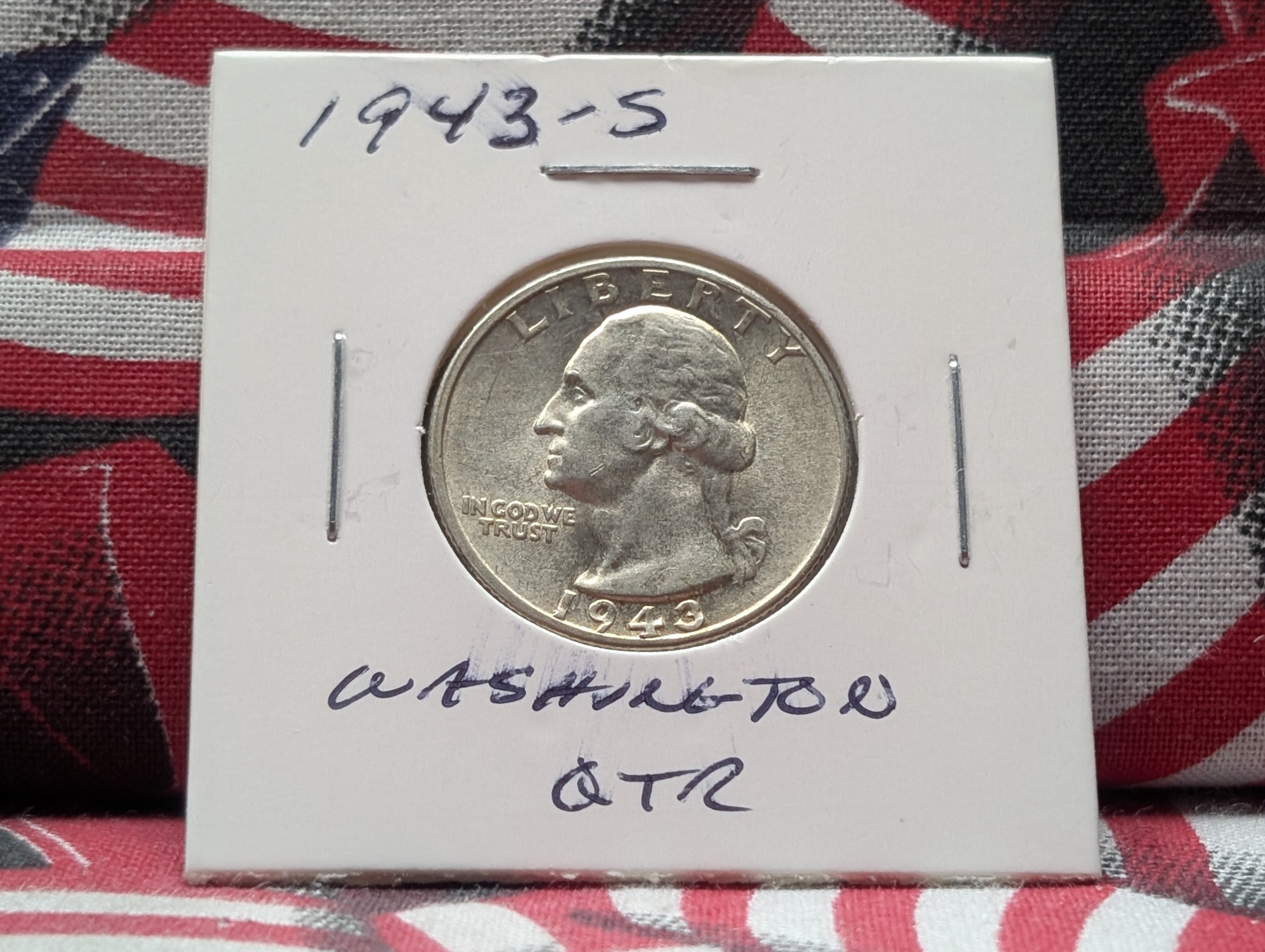1943-S Washington 90% Silver Quarter