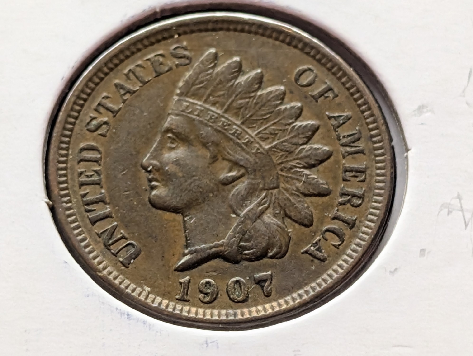 1907 Indian Head Cent