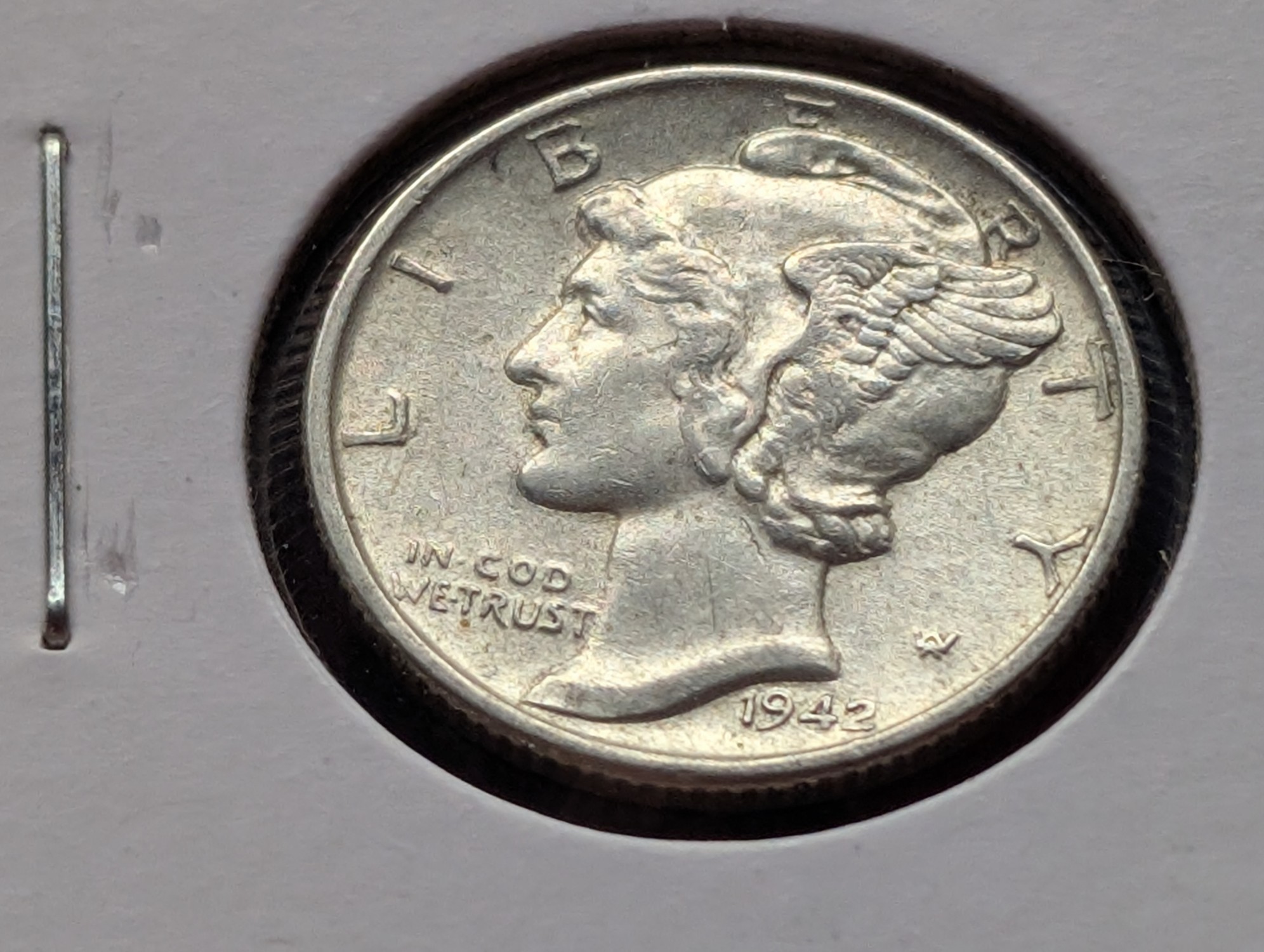 1942 Mercury 90% Silver Dime