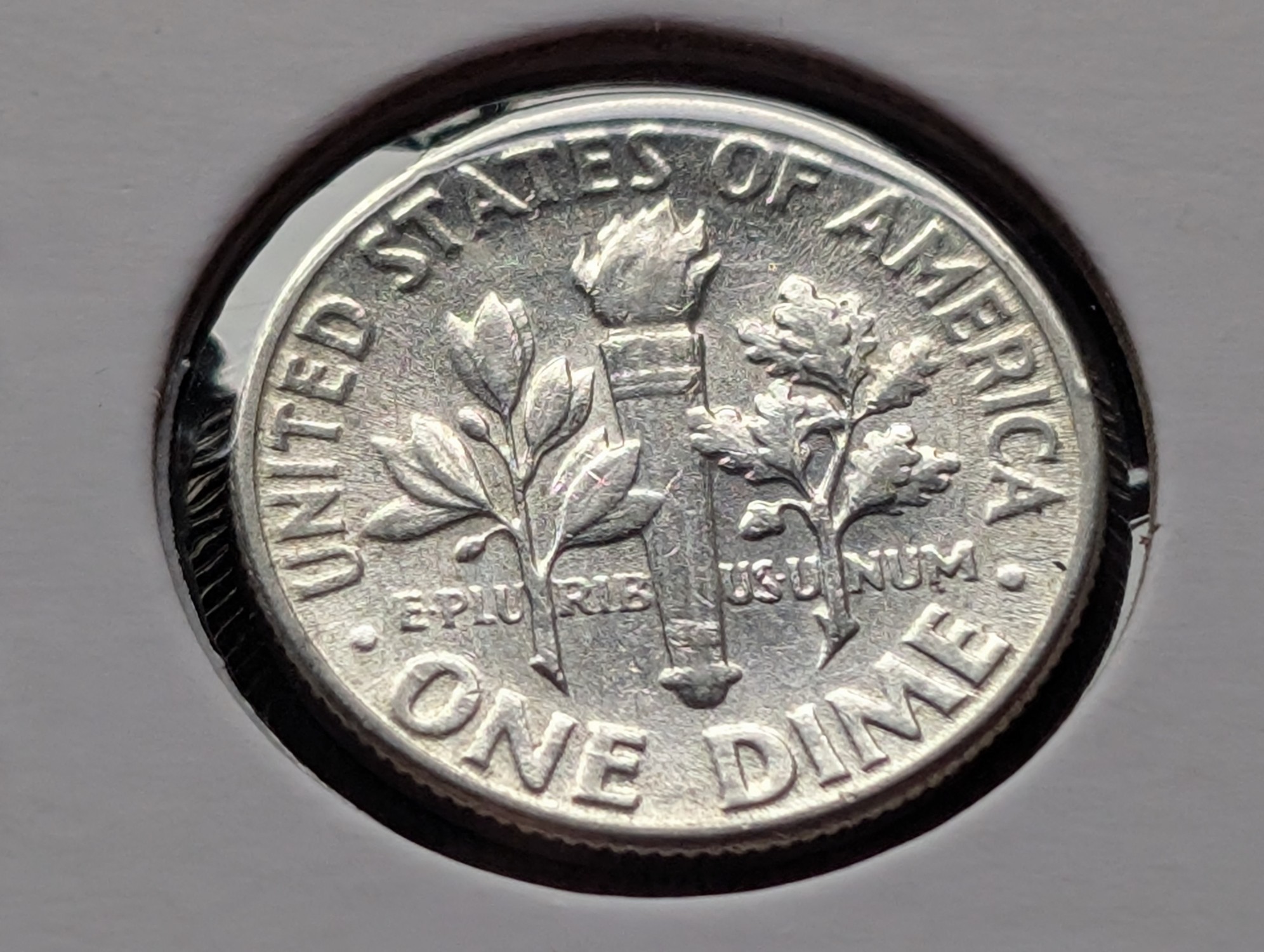 1957 Roosevelt 90% Silver Dime