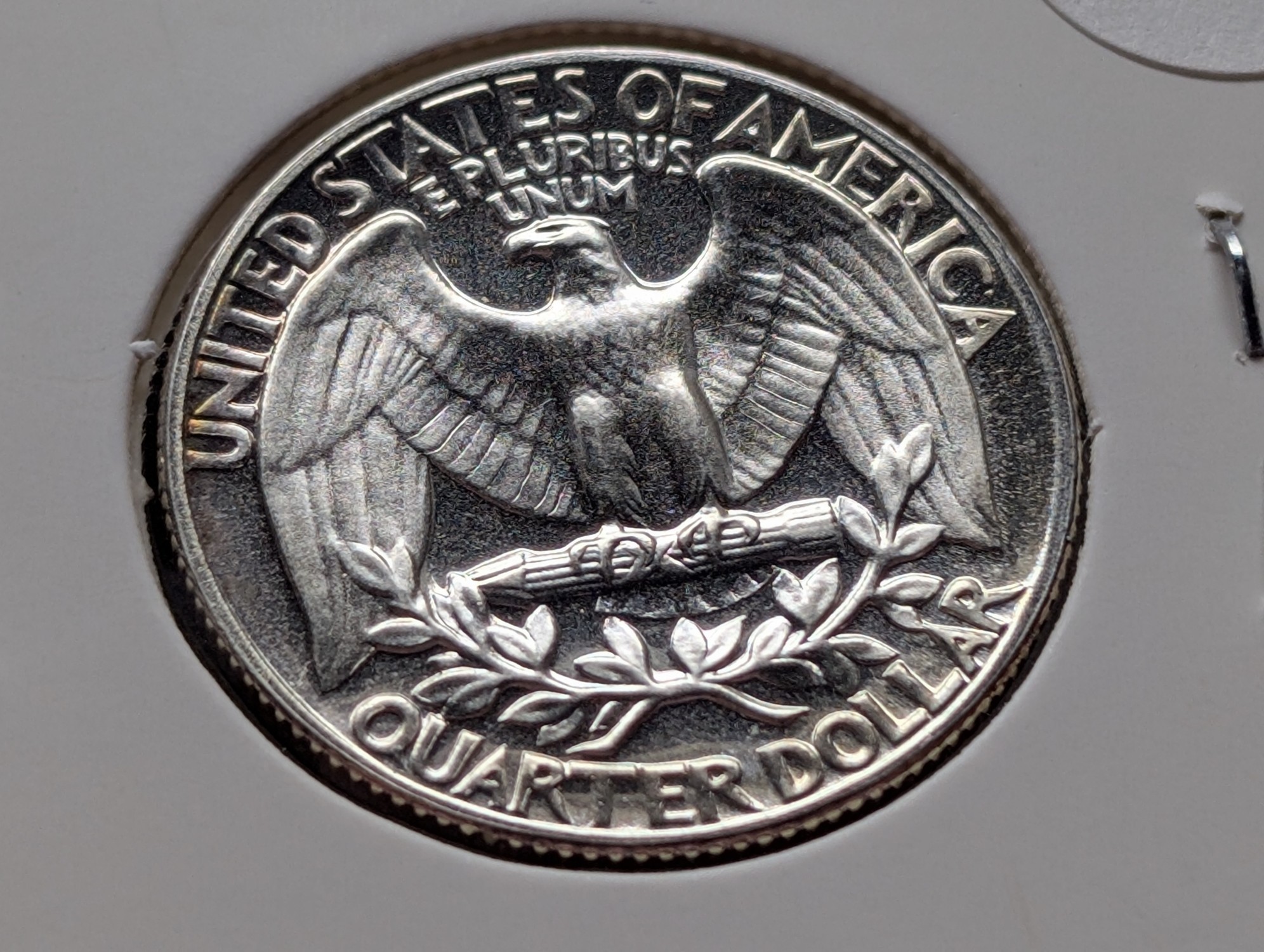 1955 Proof Washington 90% Silver Quarter