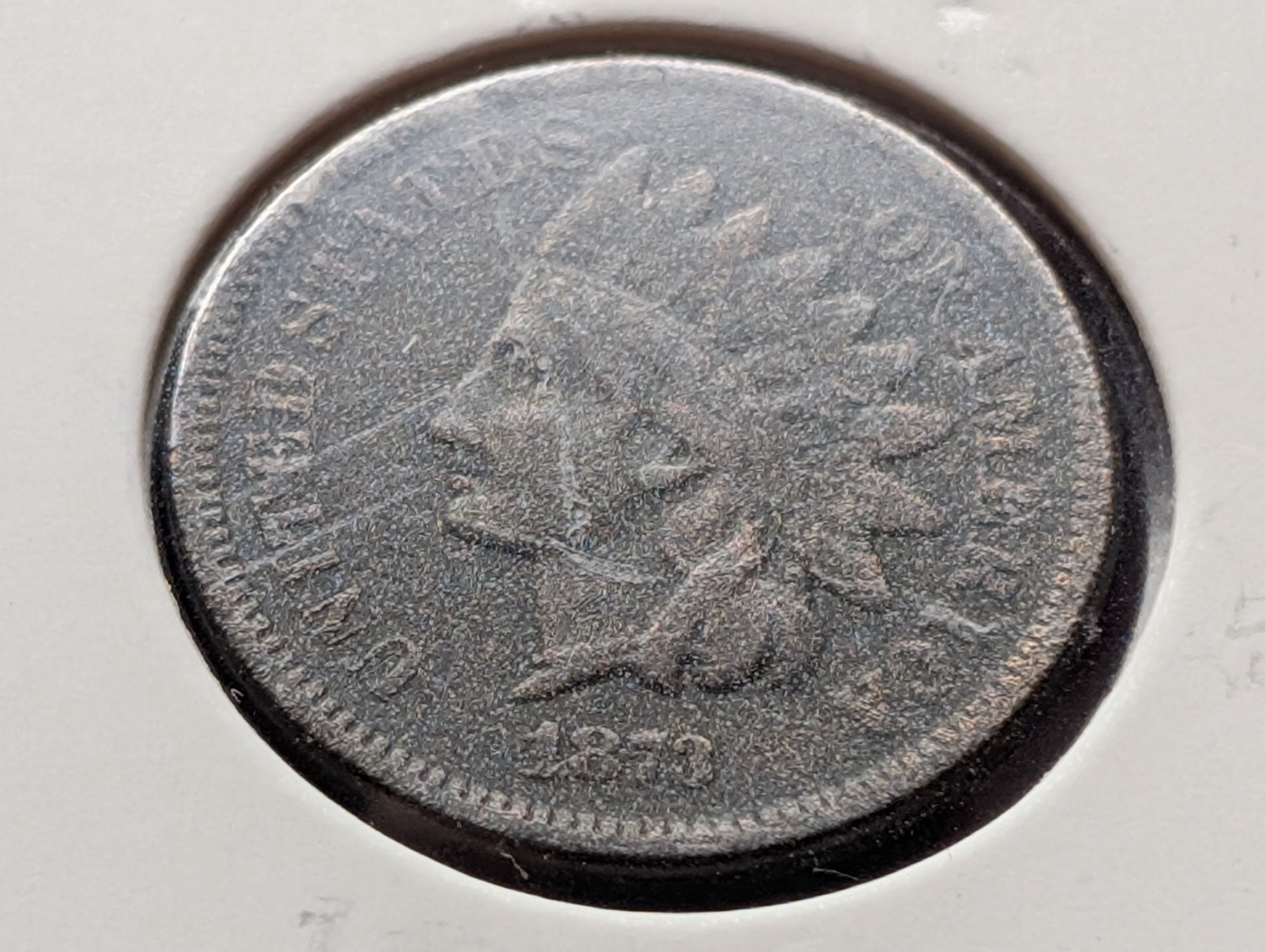1873 Indian Head Cent