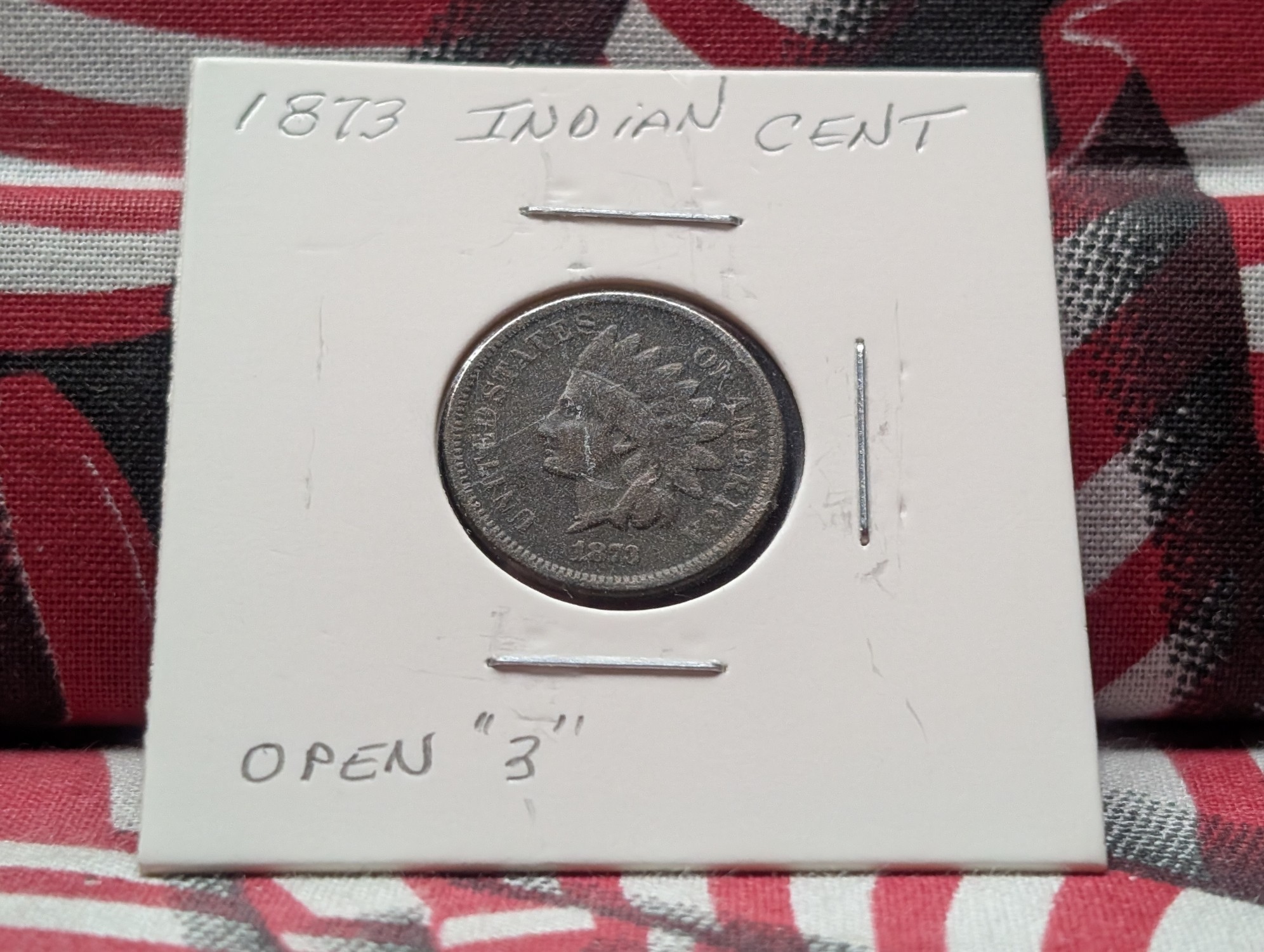 1873 Indian Head Cent