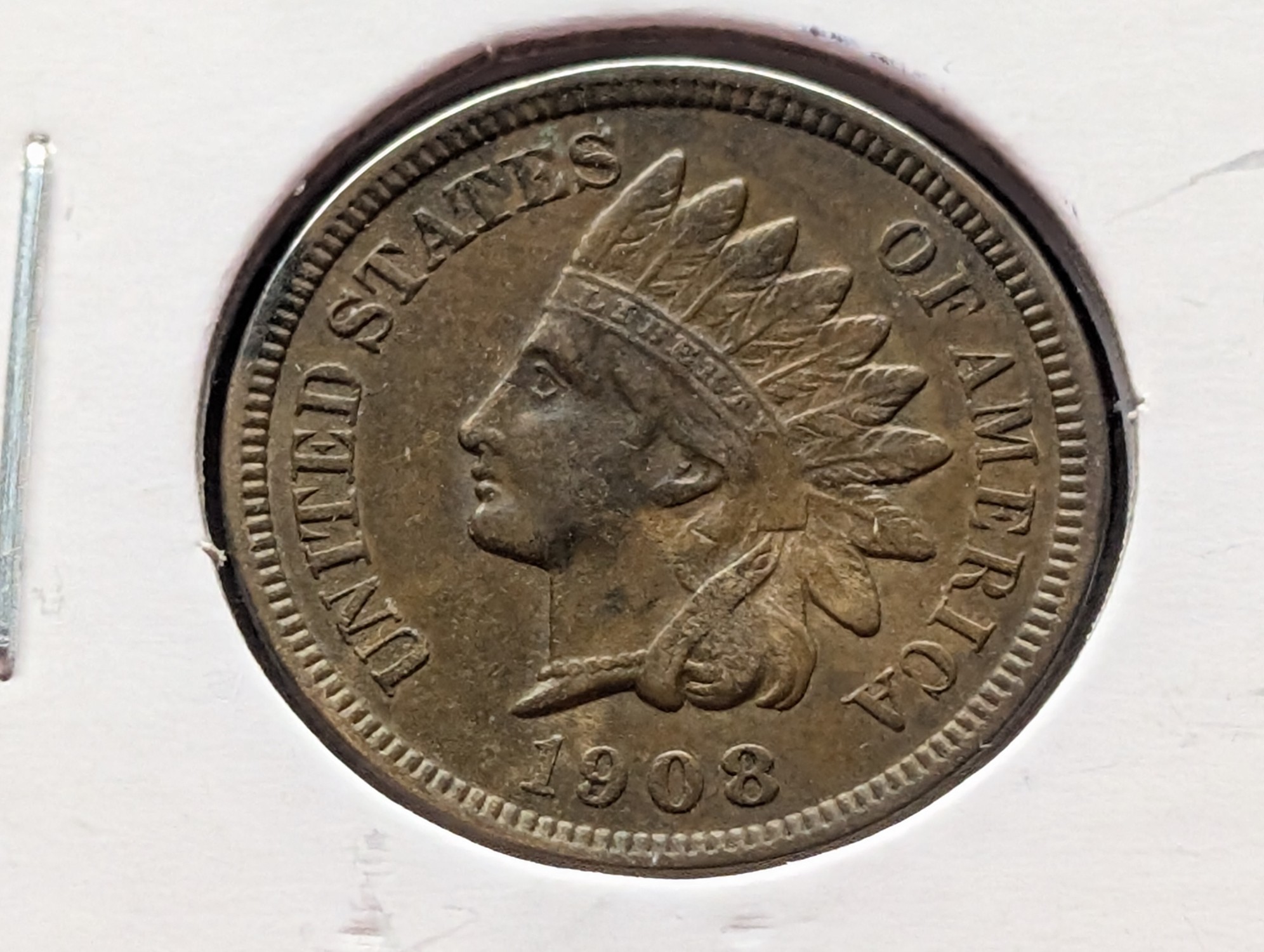 1908 Indian Head Cent