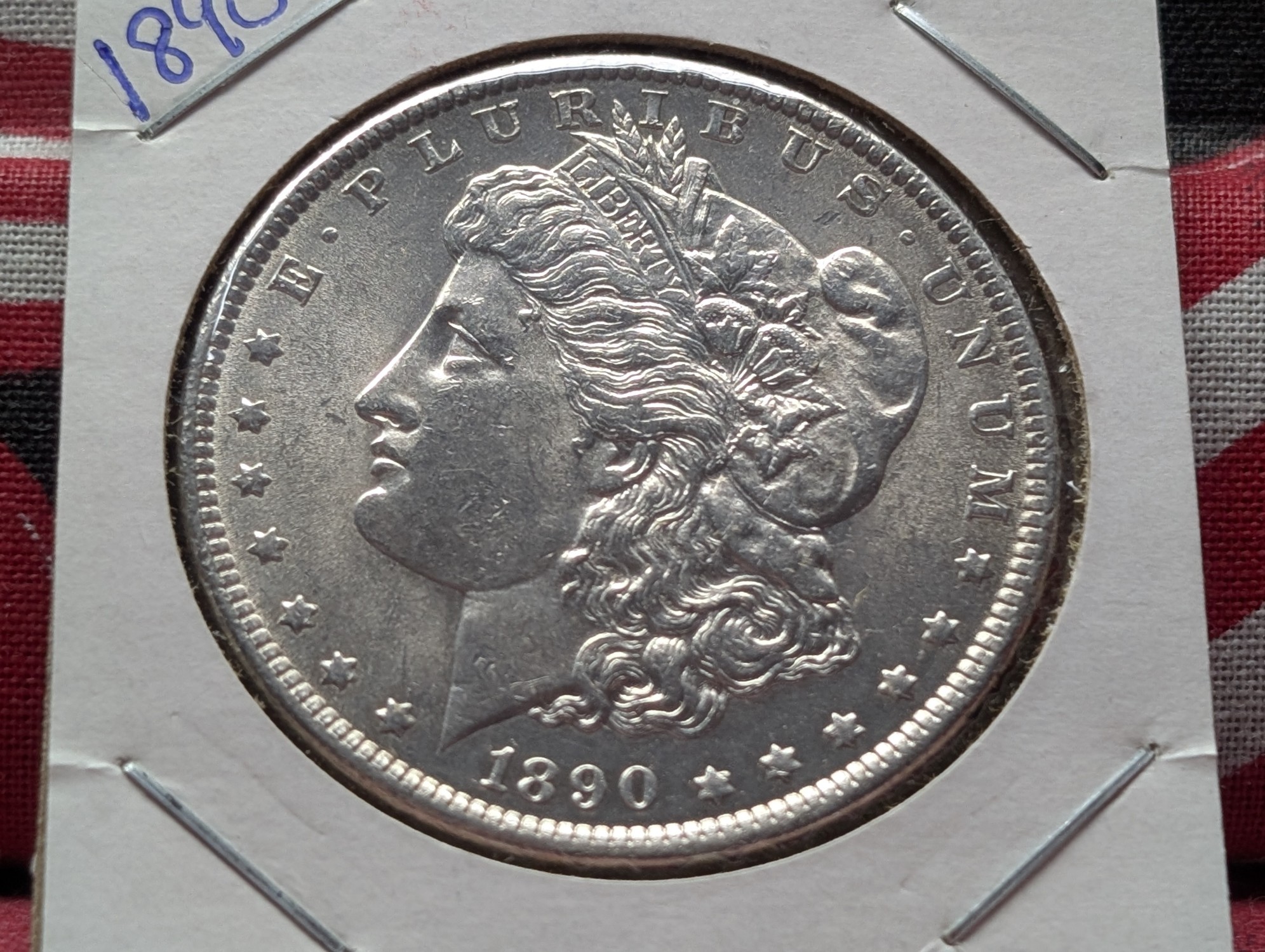 1890 Morgan 90% Silver Dollar