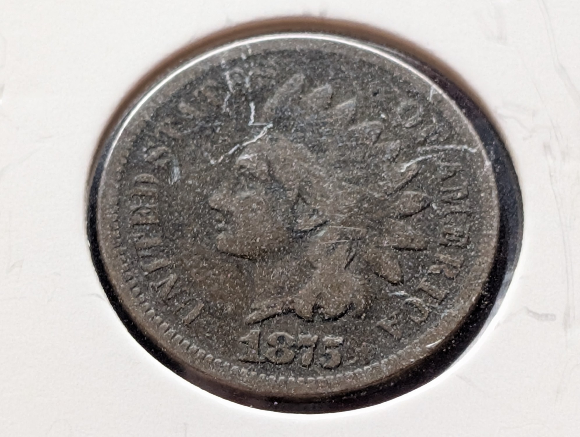 1875 Indian Head Cent