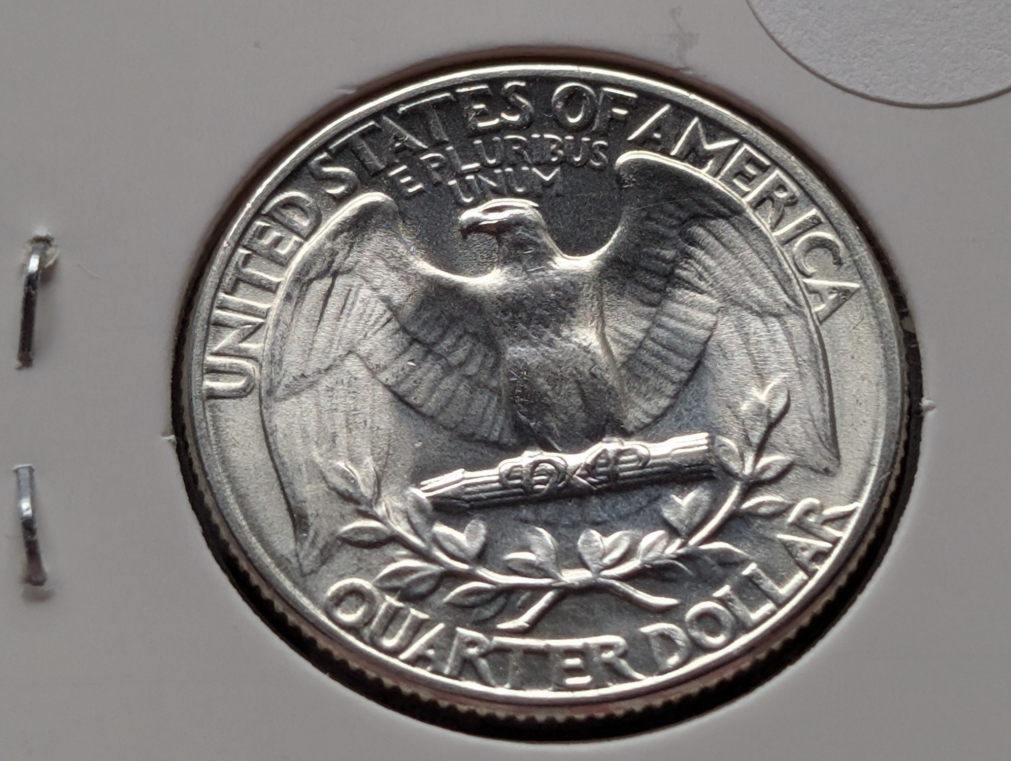 1944 Washington 90% Silver Quarter - UNC.
