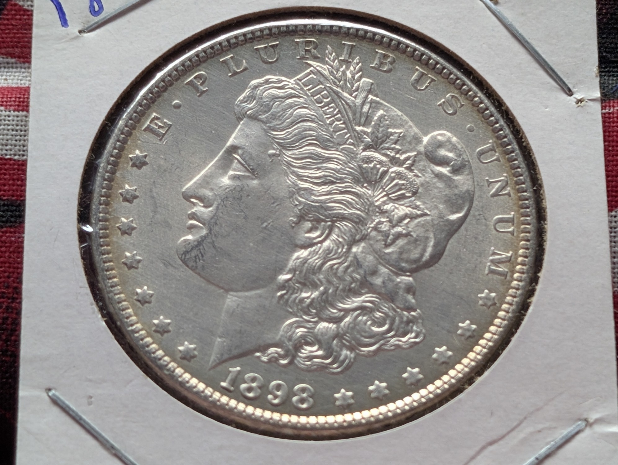 1898 Morgan 90% Silver Dollar