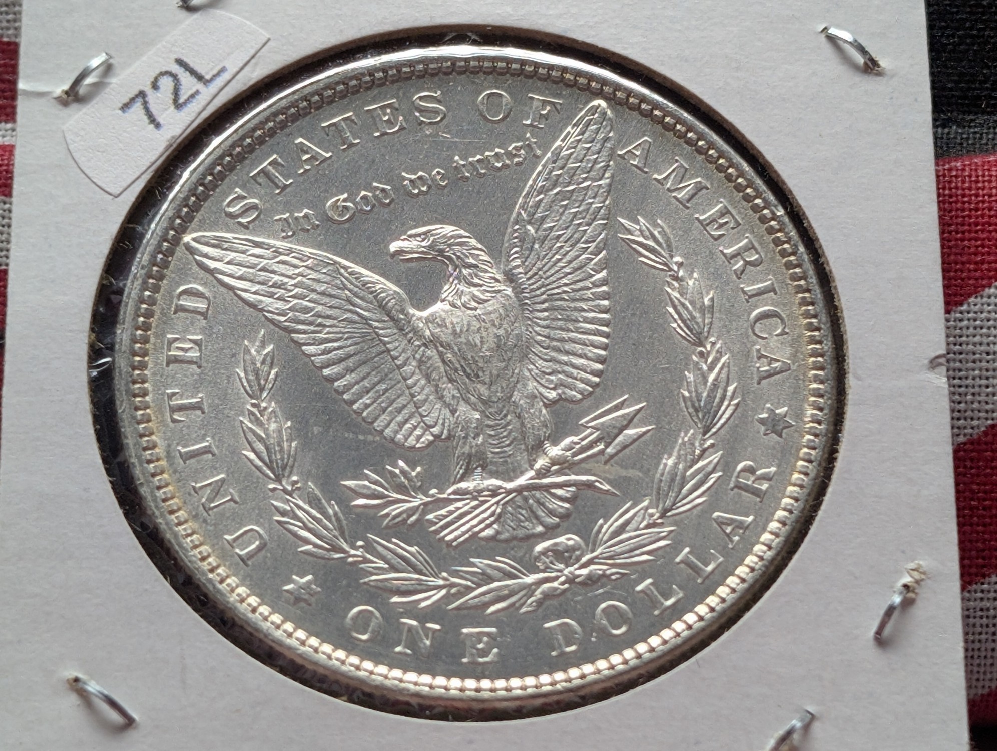 1898 Morgan 90% Silver Dollar