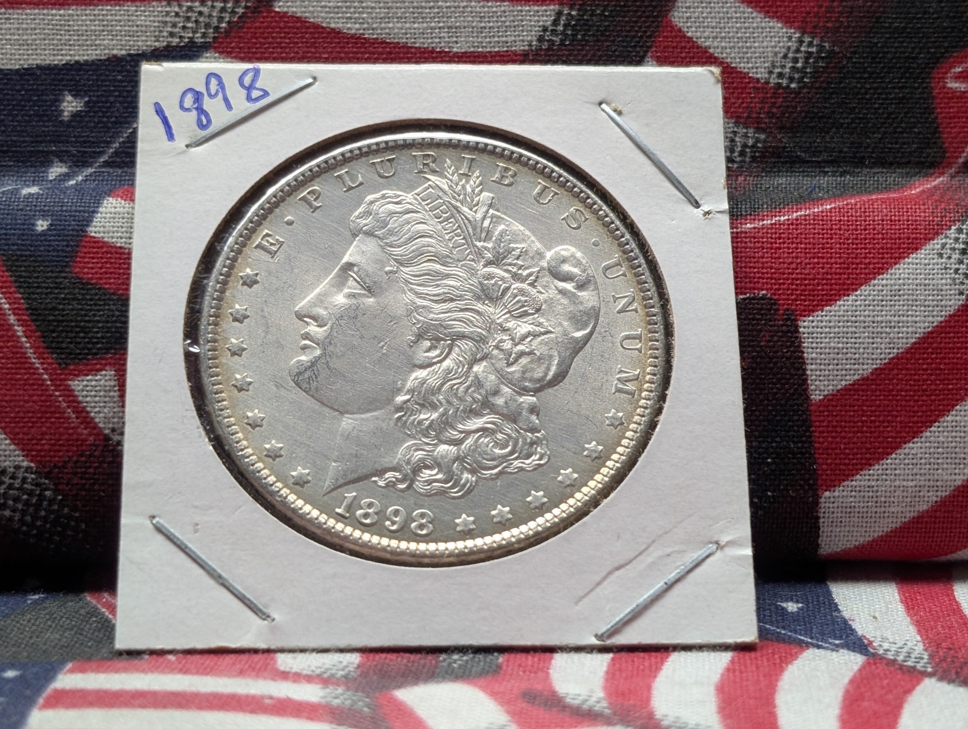 1898 Morgan 90% Silver Dollar