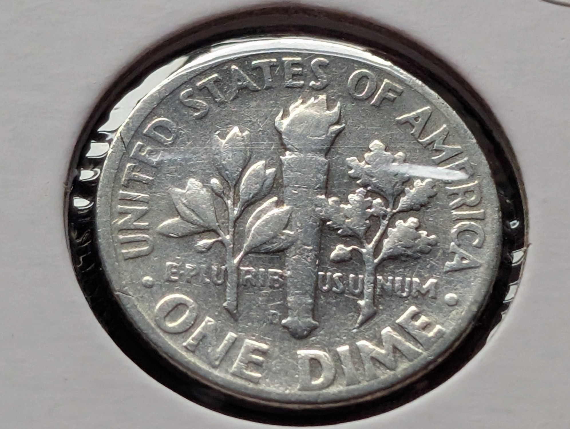 1951-D Roosevelt 90% Silver Dime