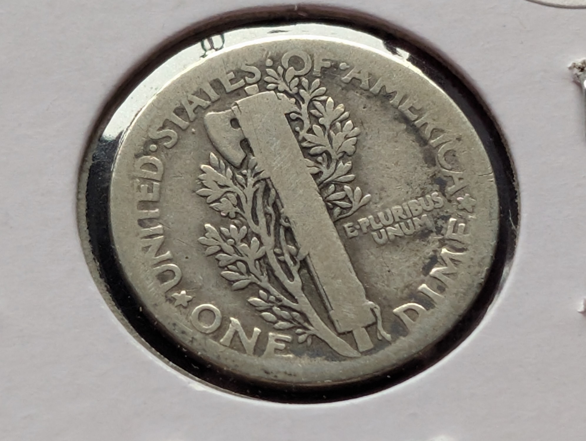 1917 Mercury 90% Silver Dime