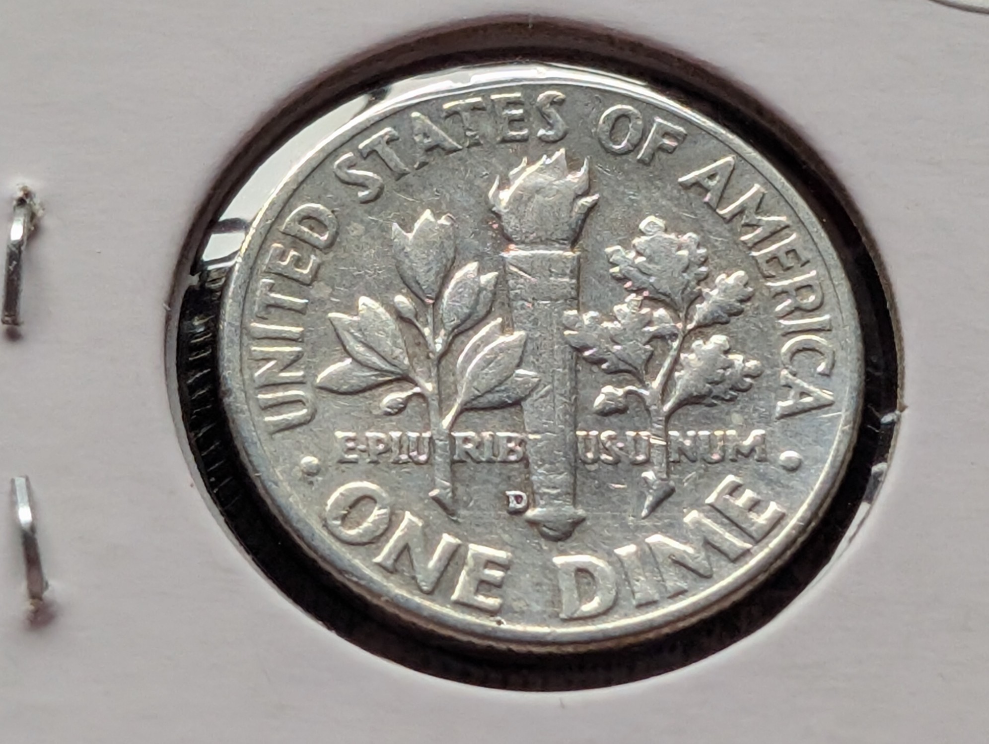 1958-D Roosevelt 90% Silver Dime